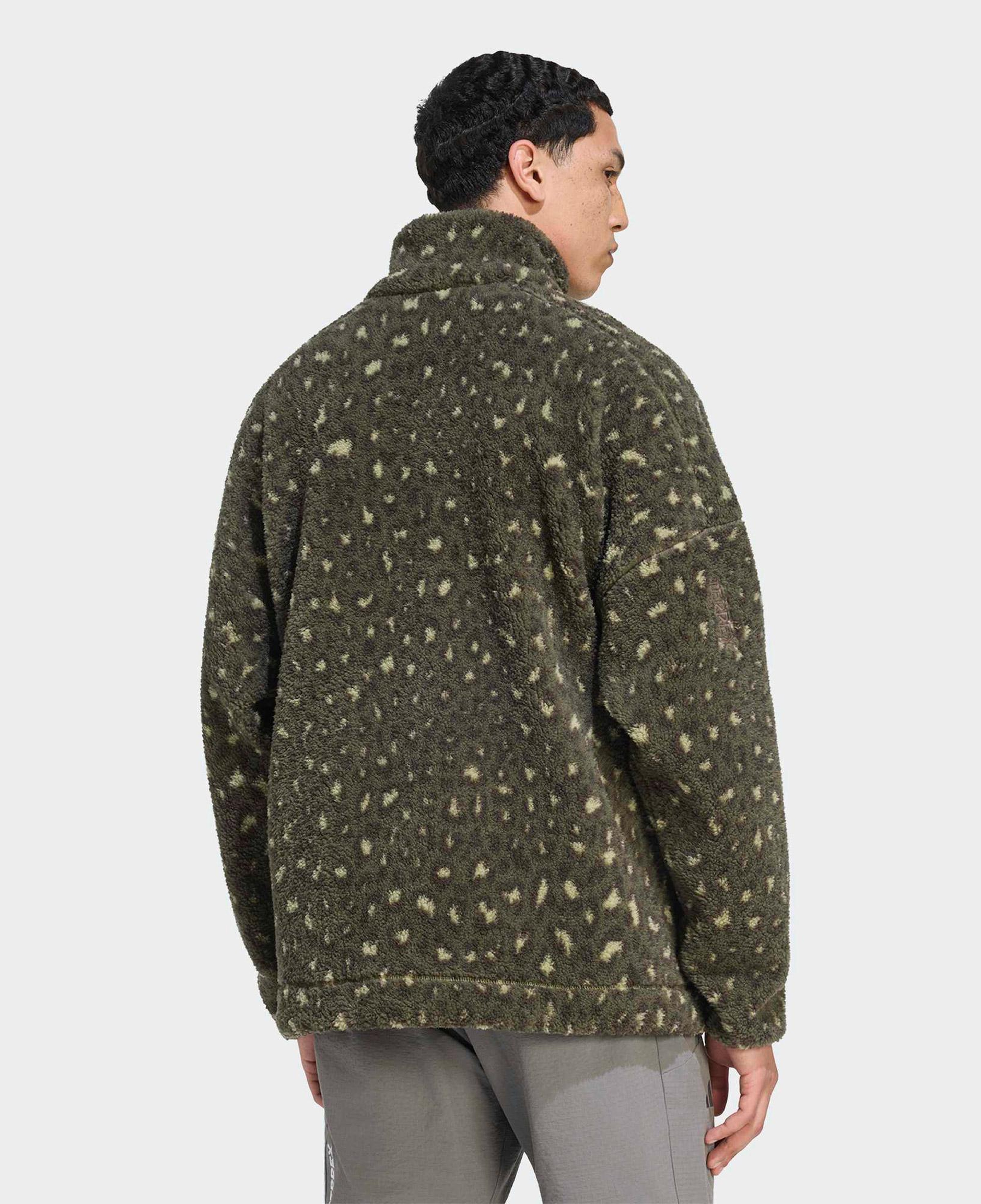adidas Terrex Climawarm Erkek Yeşil Polar Sweatshirt