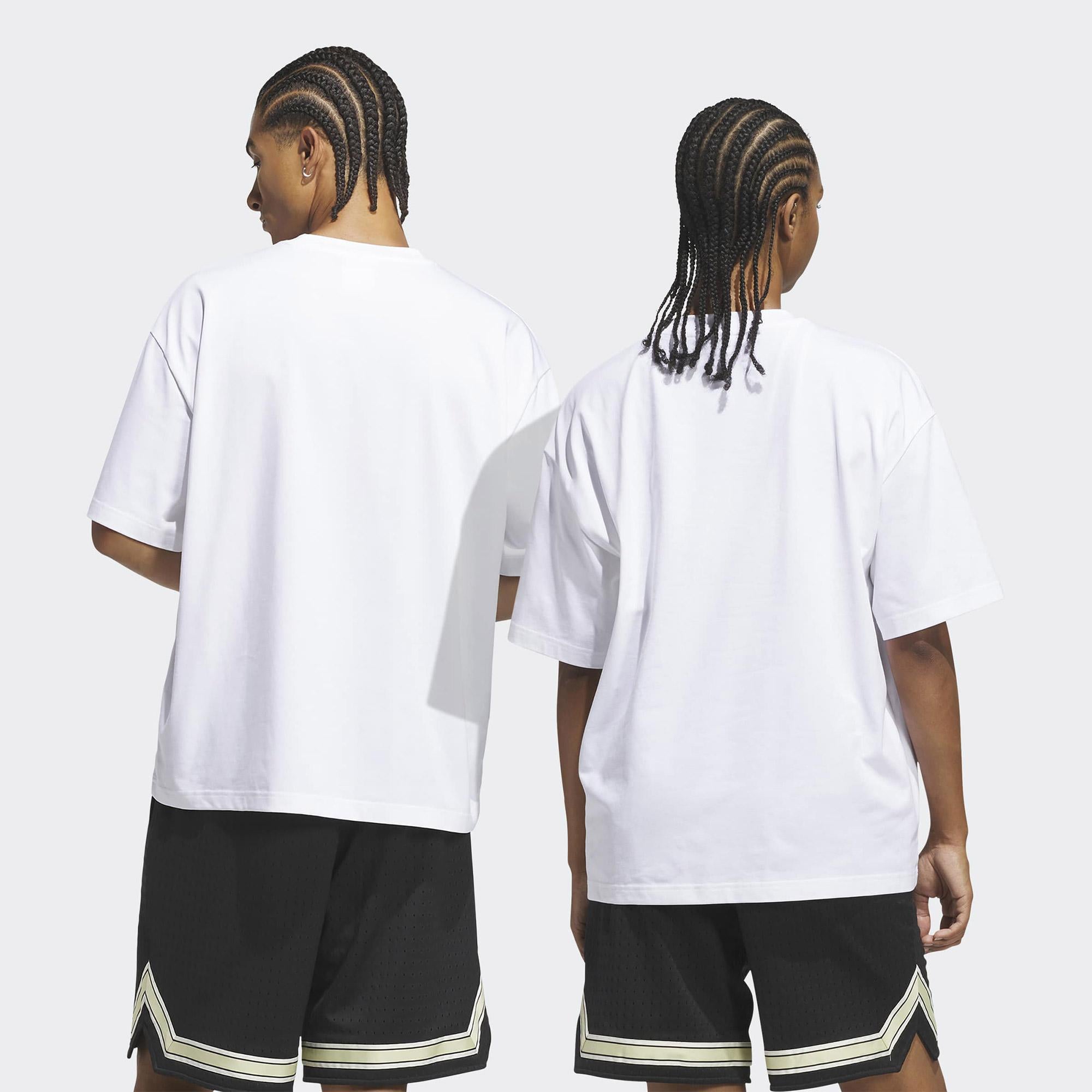 adidas Originals Worldwide Unisex Beyaz T-Shirt