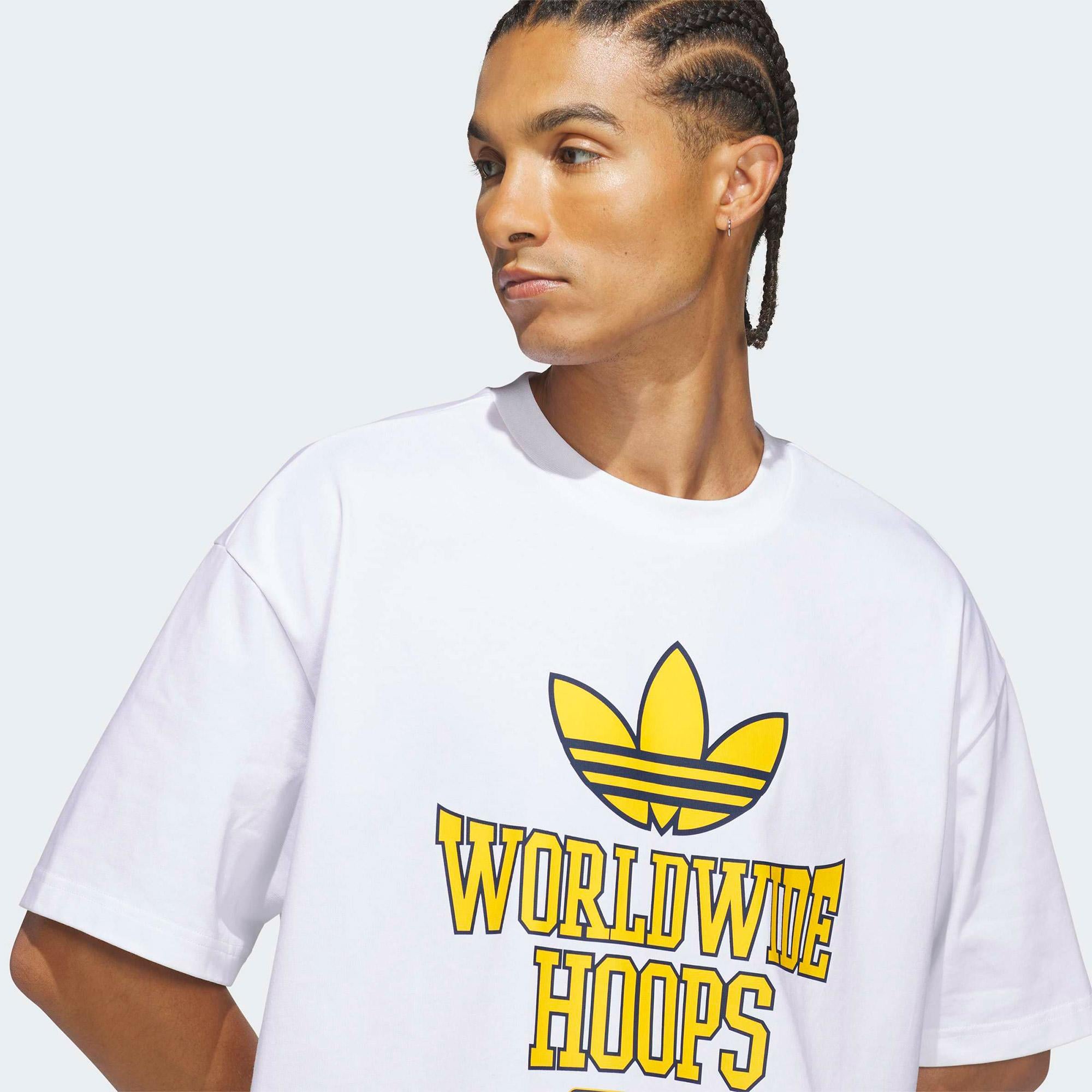 adidas Originals Worldwide Unisex Beyaz T-Shirt