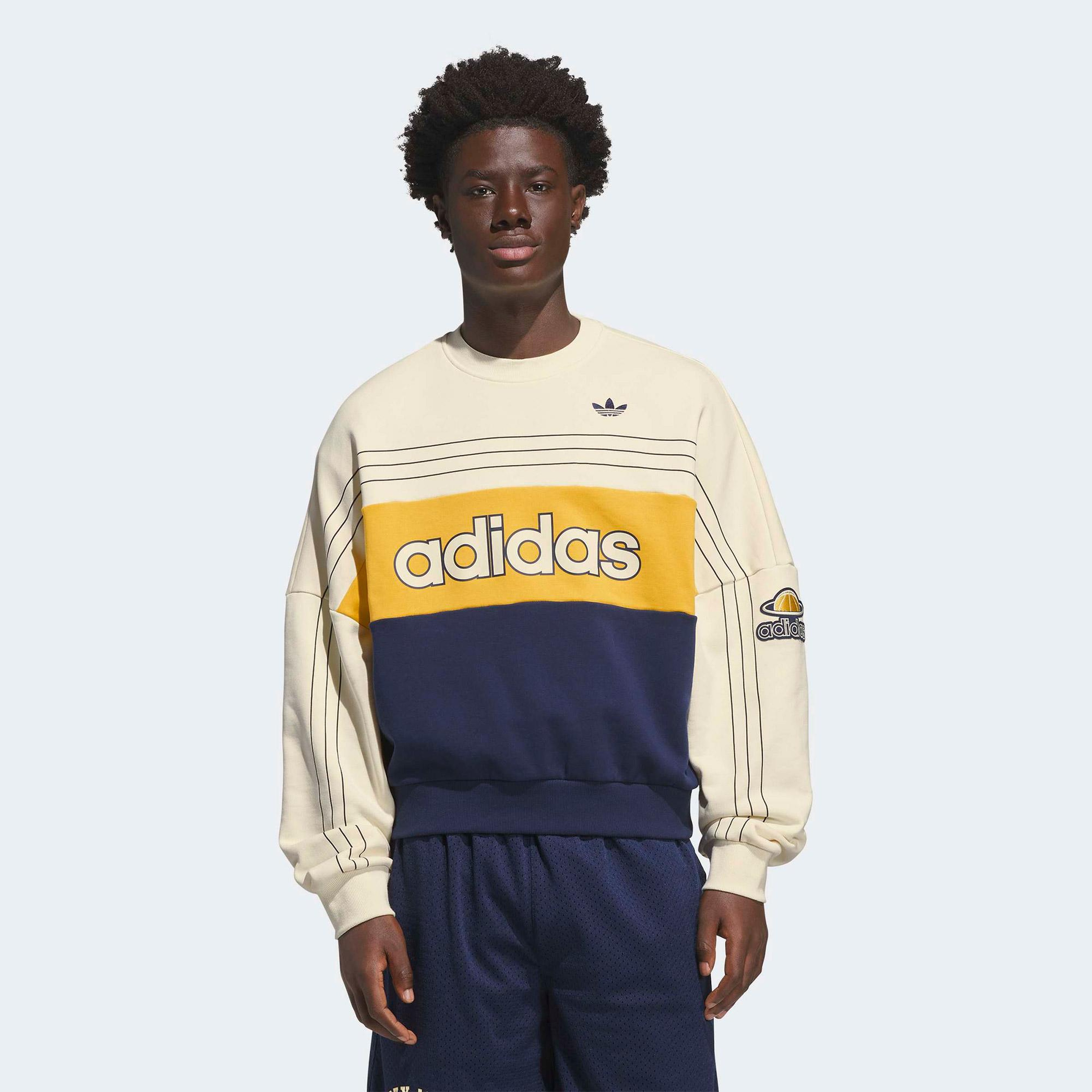 adidas Varsity Crew Unisex Renkli Sweatshirt