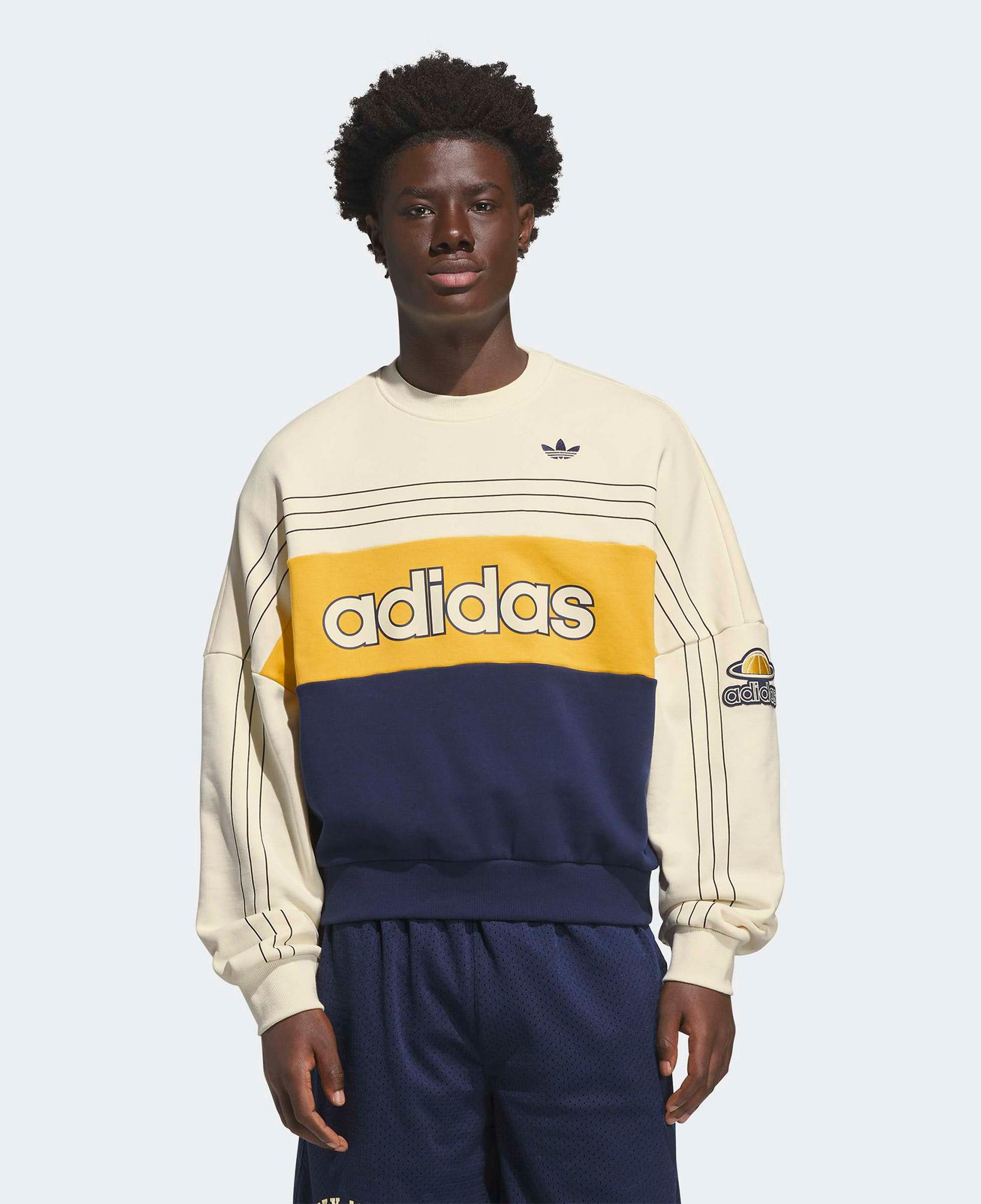 adidas Varsity Crew Unisex Renkli Sweatshirt