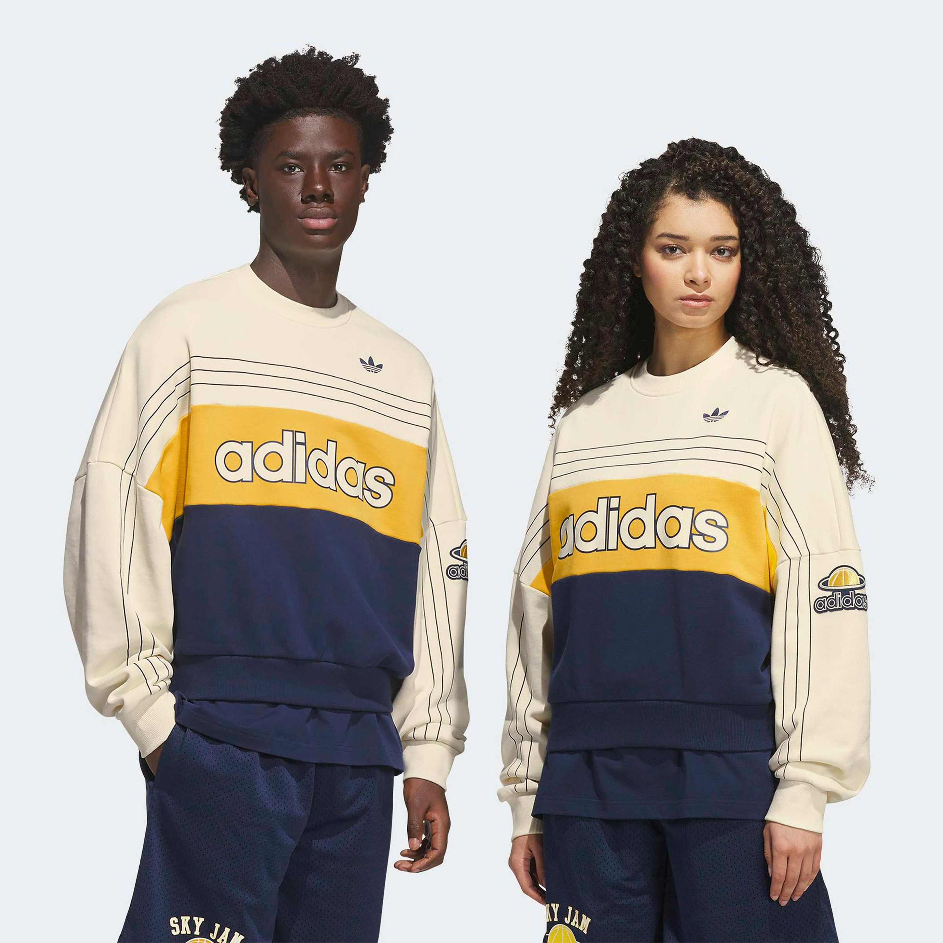 adidas Varsity Crew Unisex Renkli Sweatshirt
