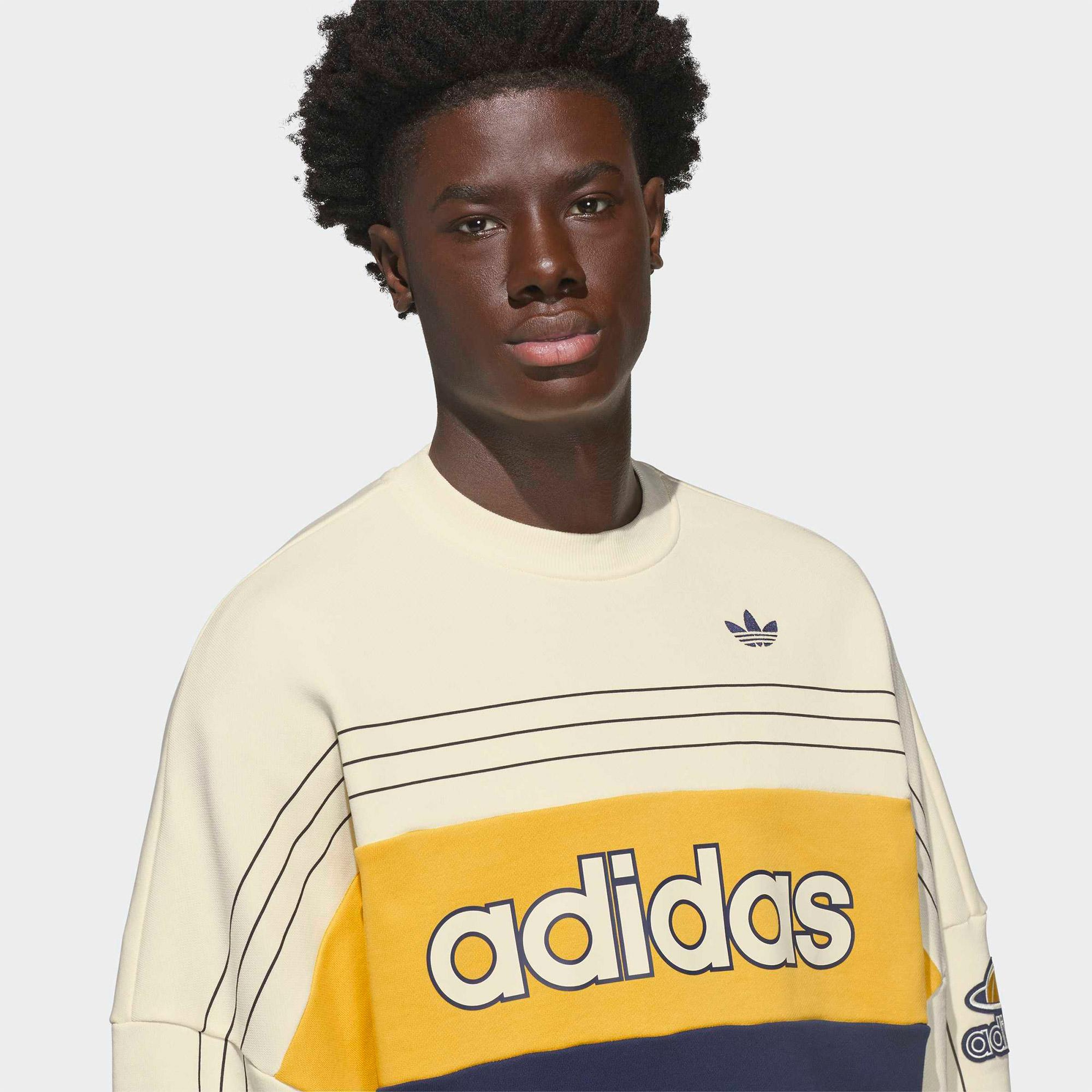 adidas Varsity Crew Unisex Renkli Sweatshirt