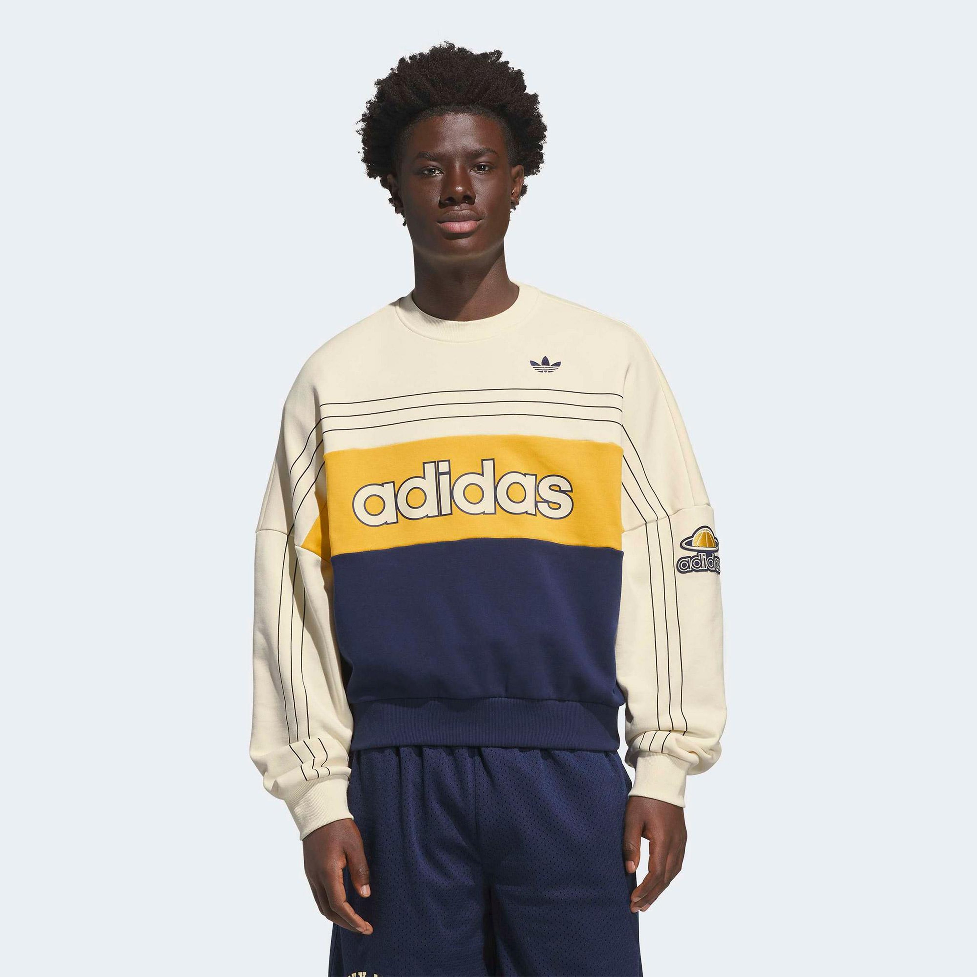 adidas Varsity Crew Unisex Renkli Sweatshirt
