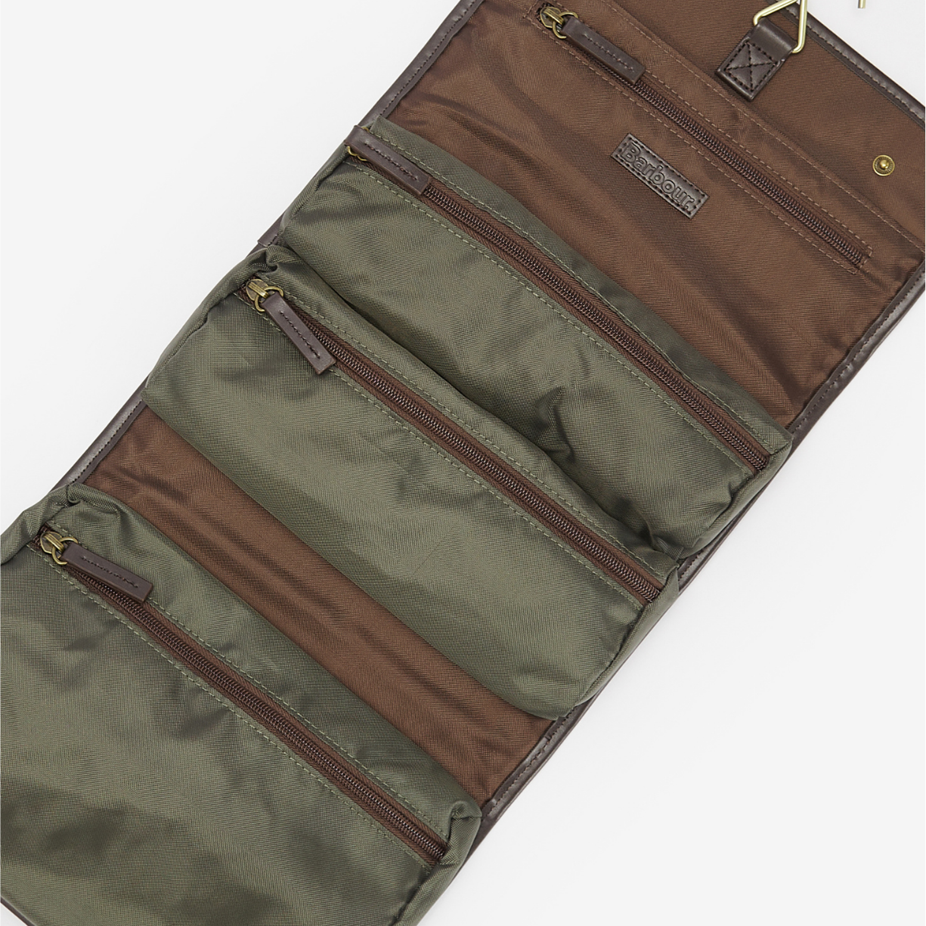 Barbour Wax Hanging Washbag Organizer