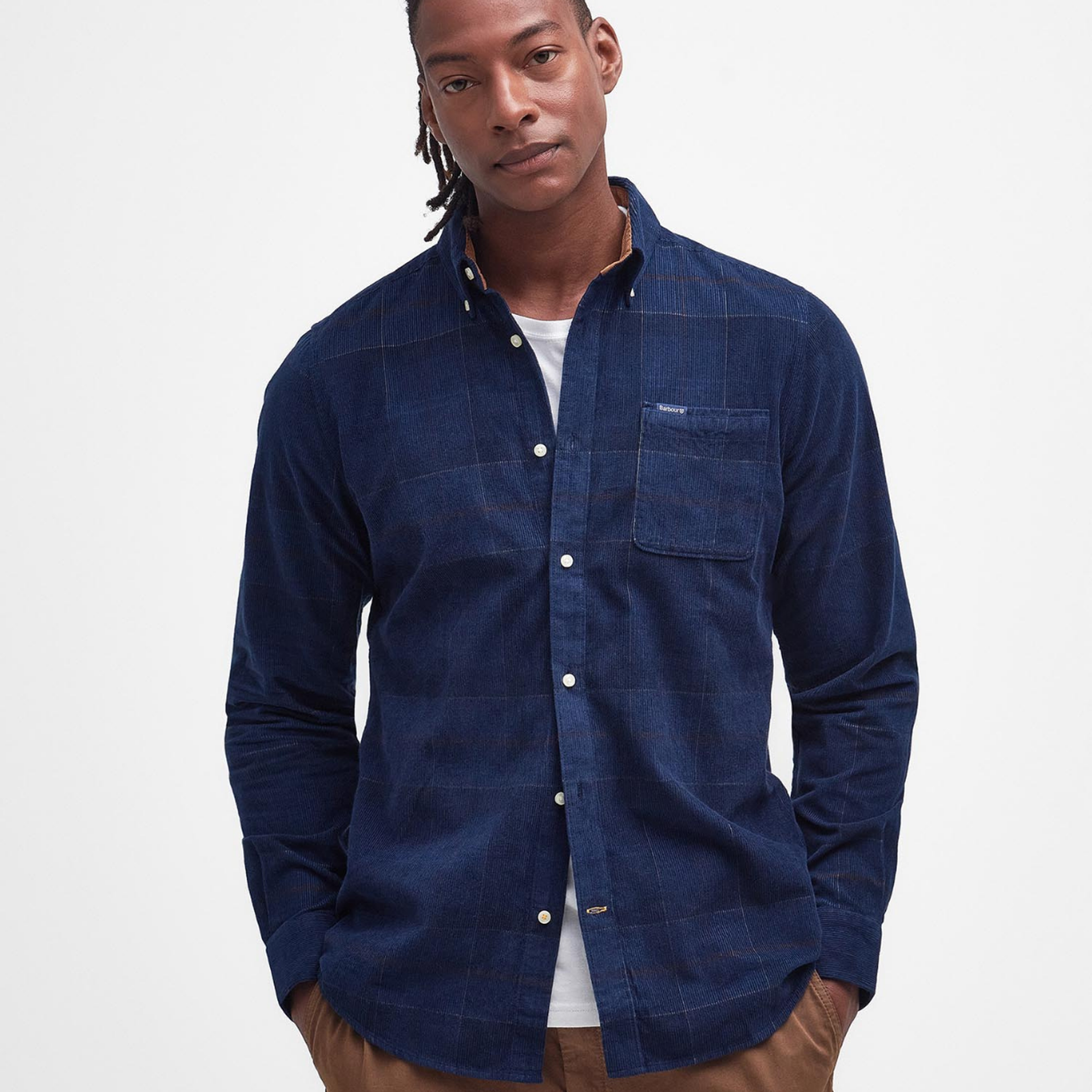 Barbour Blair Tailored Tartan Cord Gömlek