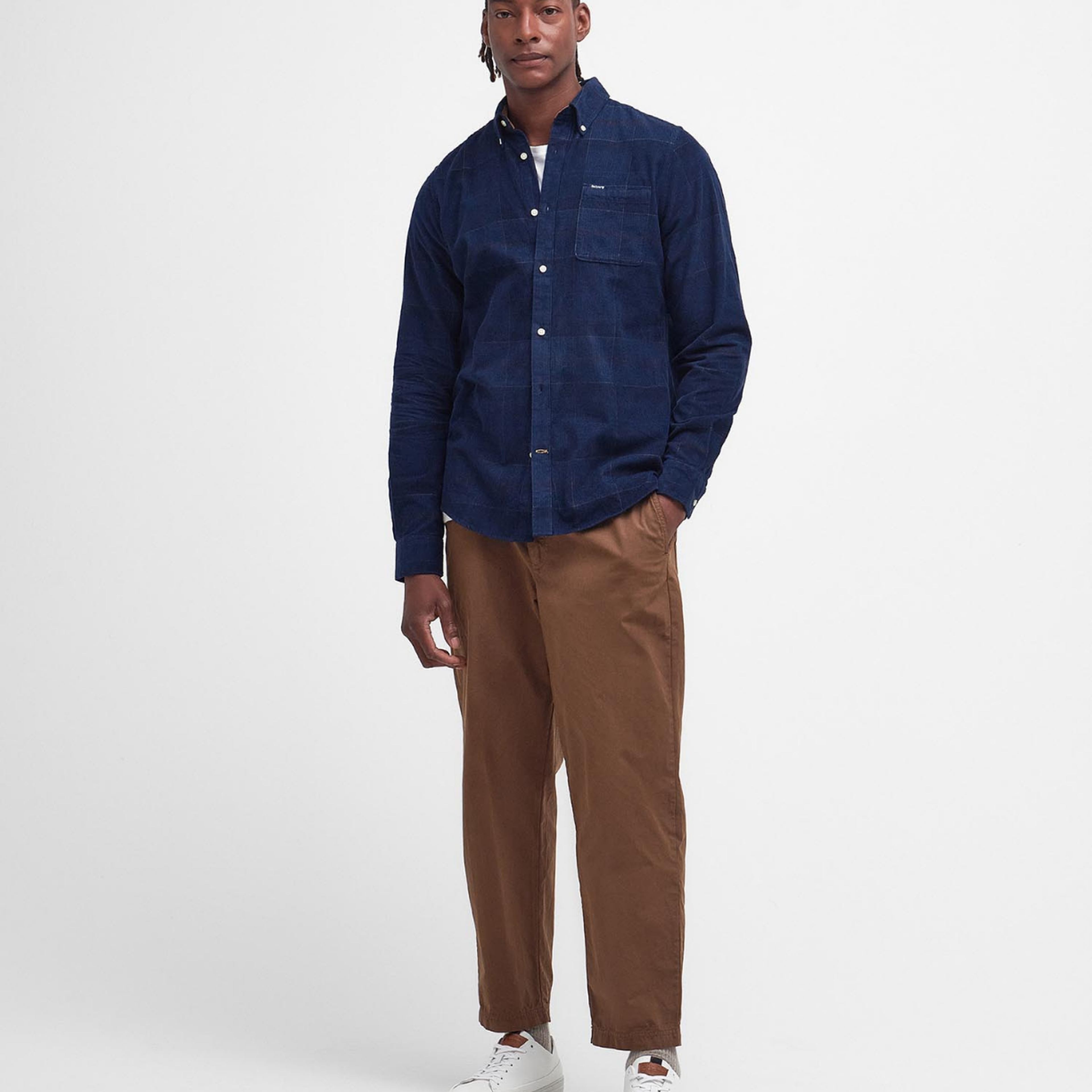 Barbour Blair Tailored Tartan Cord Gömlek