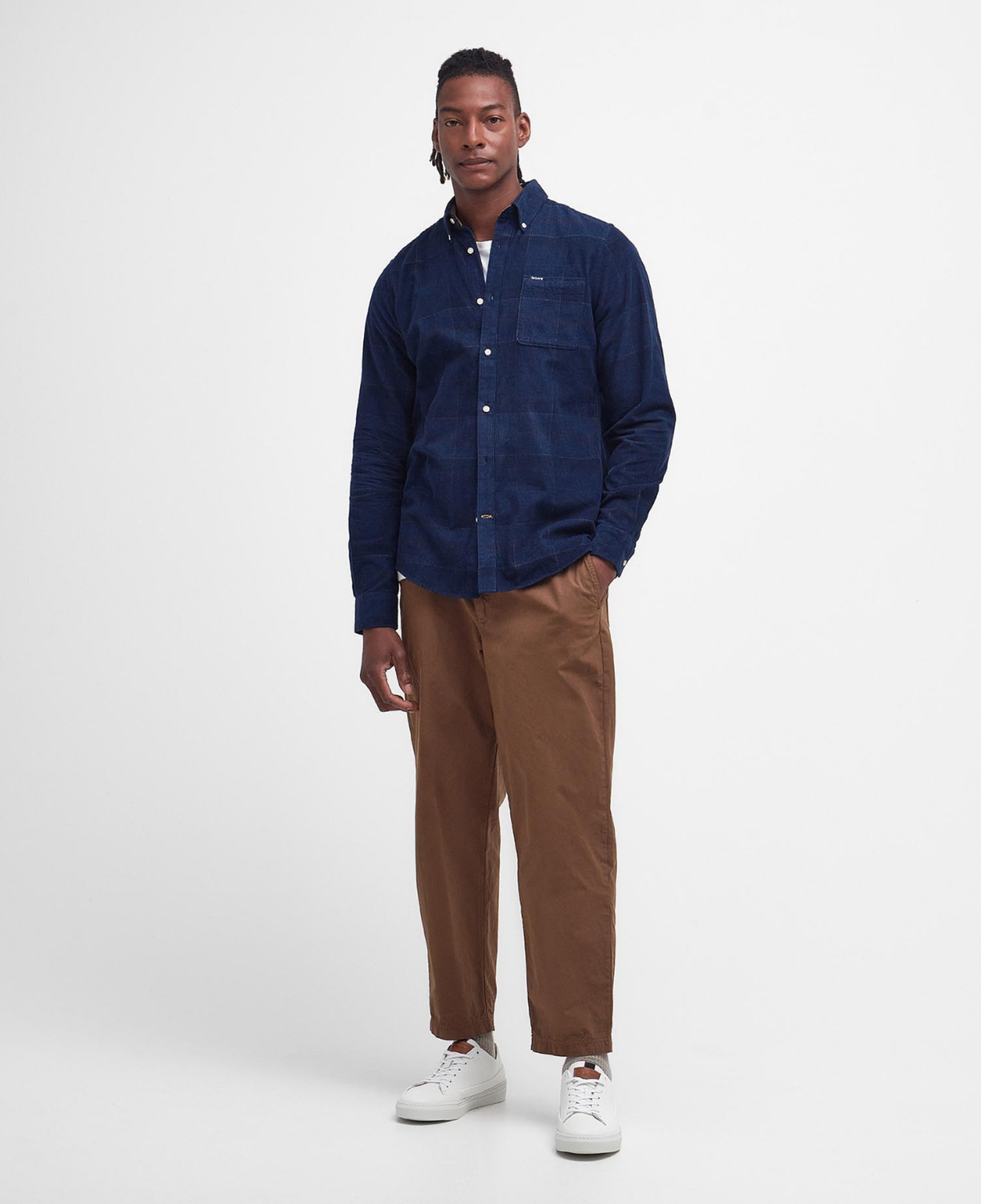 Barbour Blair Tailored Tartan Cord Gömlek