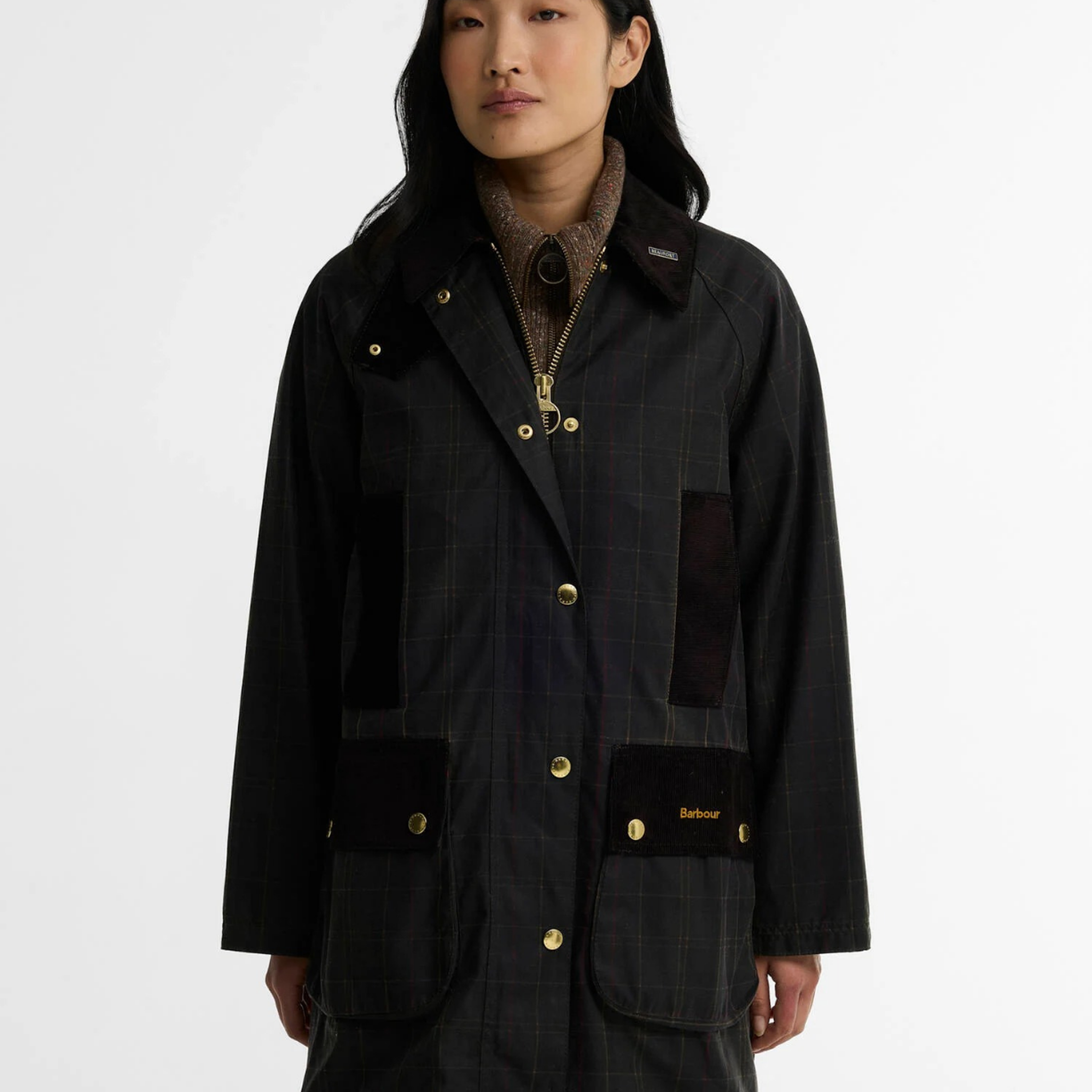 Barbour Icons Tartan Modern Beaufort Yağlı Ceket