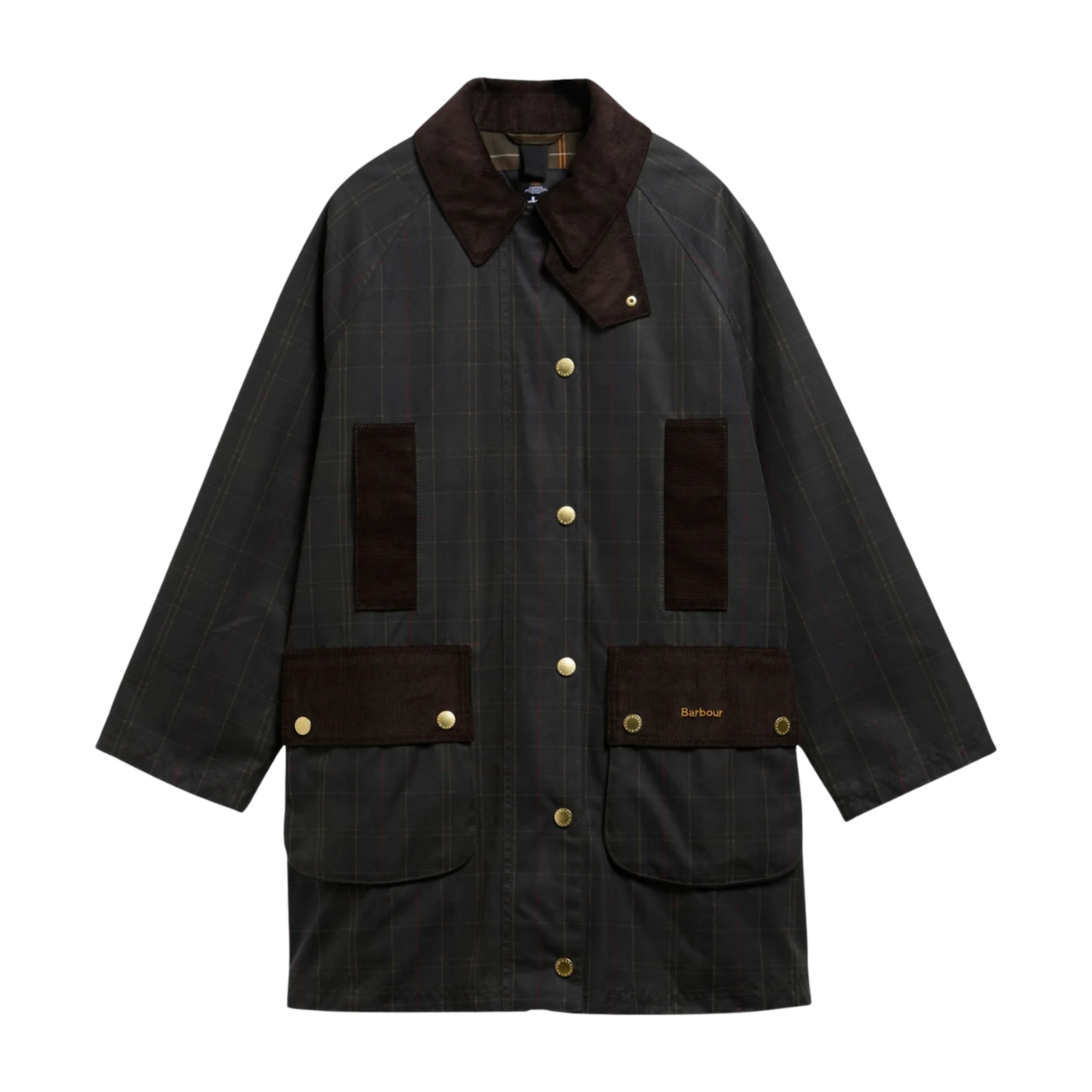 Barbour Icons Tartan Modern Beaufort Yağlı Ceket