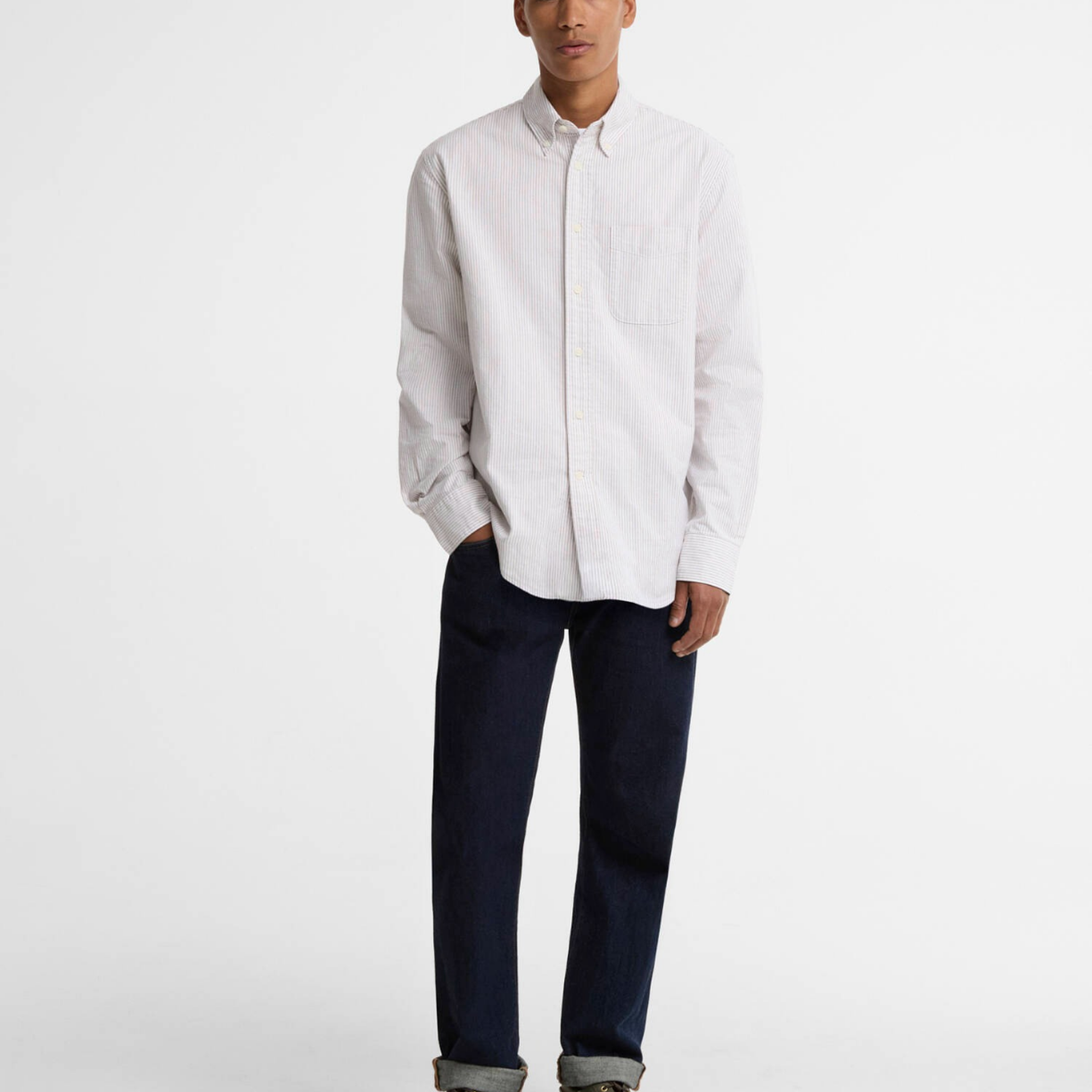 Barbour Authentic Striped Oxford Gömlek