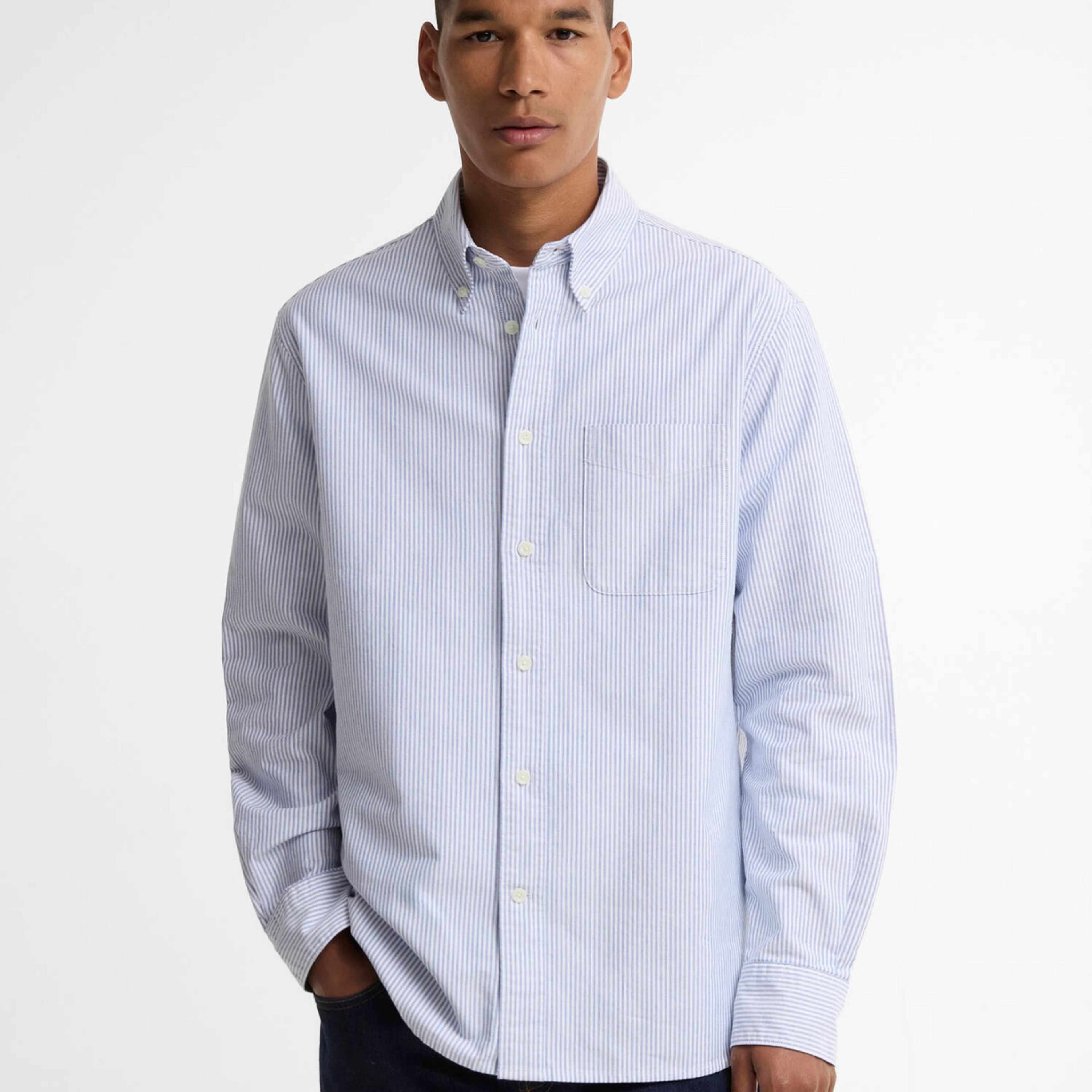 Barbour Authentic Striped Oxford Gömlek