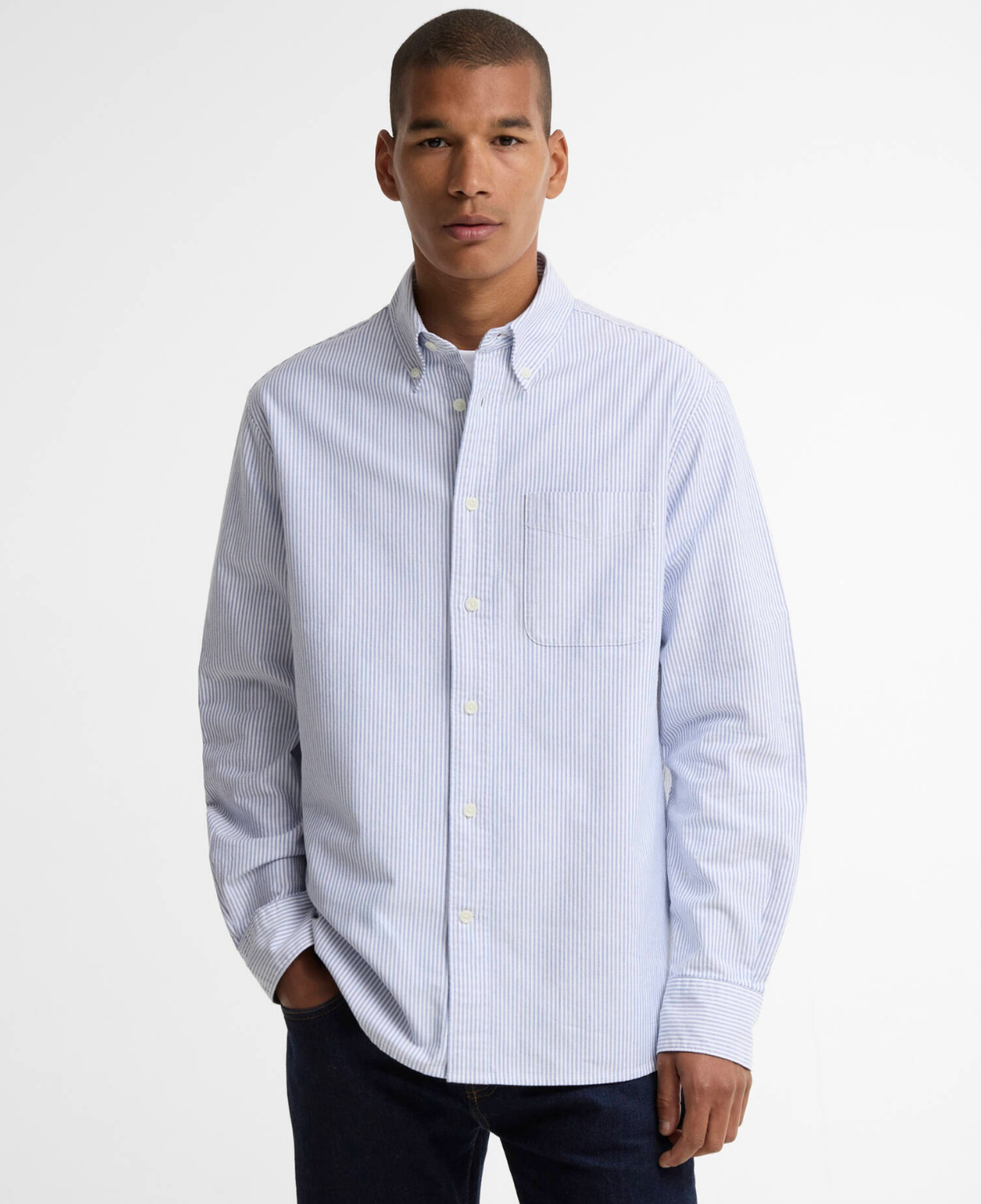 Barbour Authentic Striped Oxford Gömlek