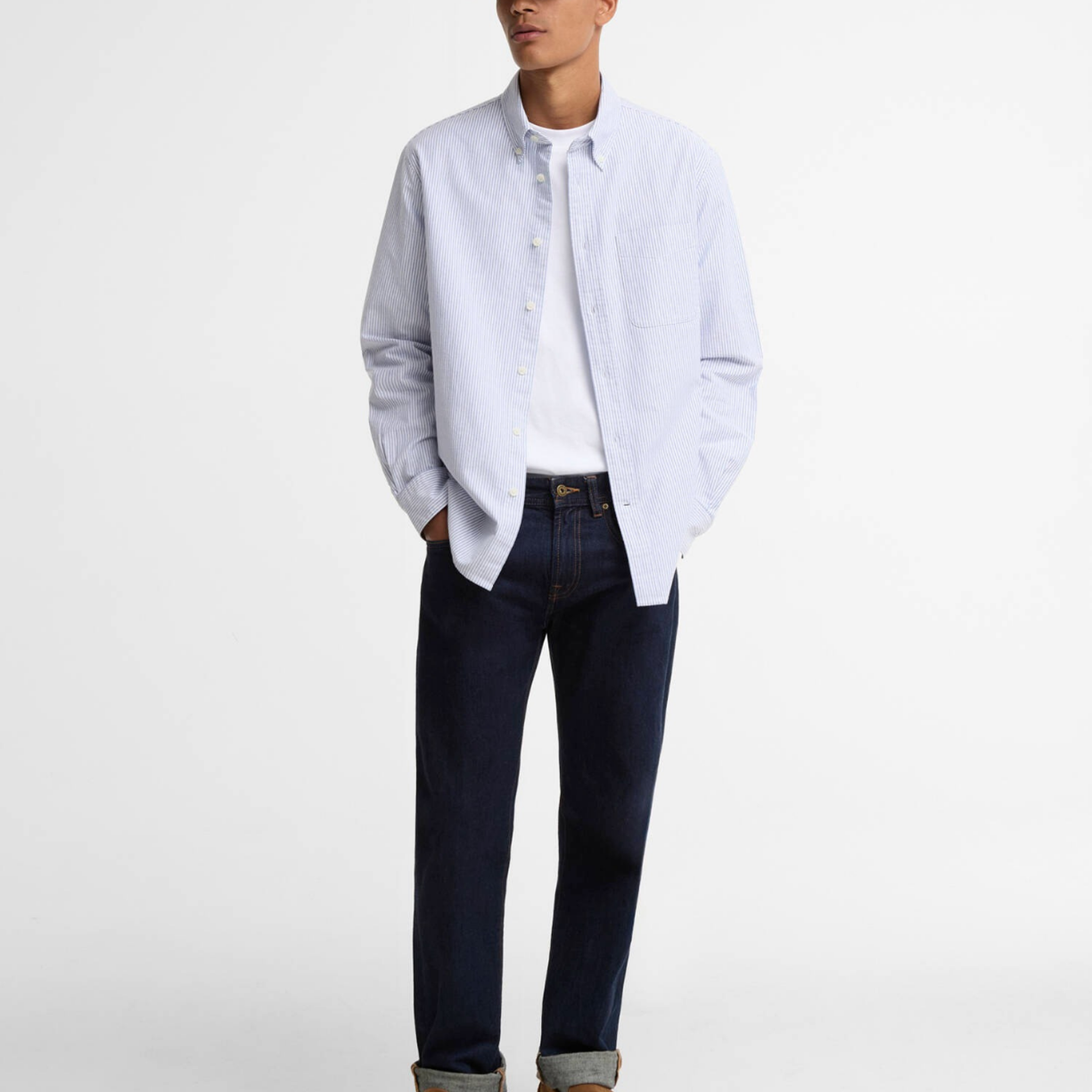Barbour Authentic Striped Oxford Gömlek