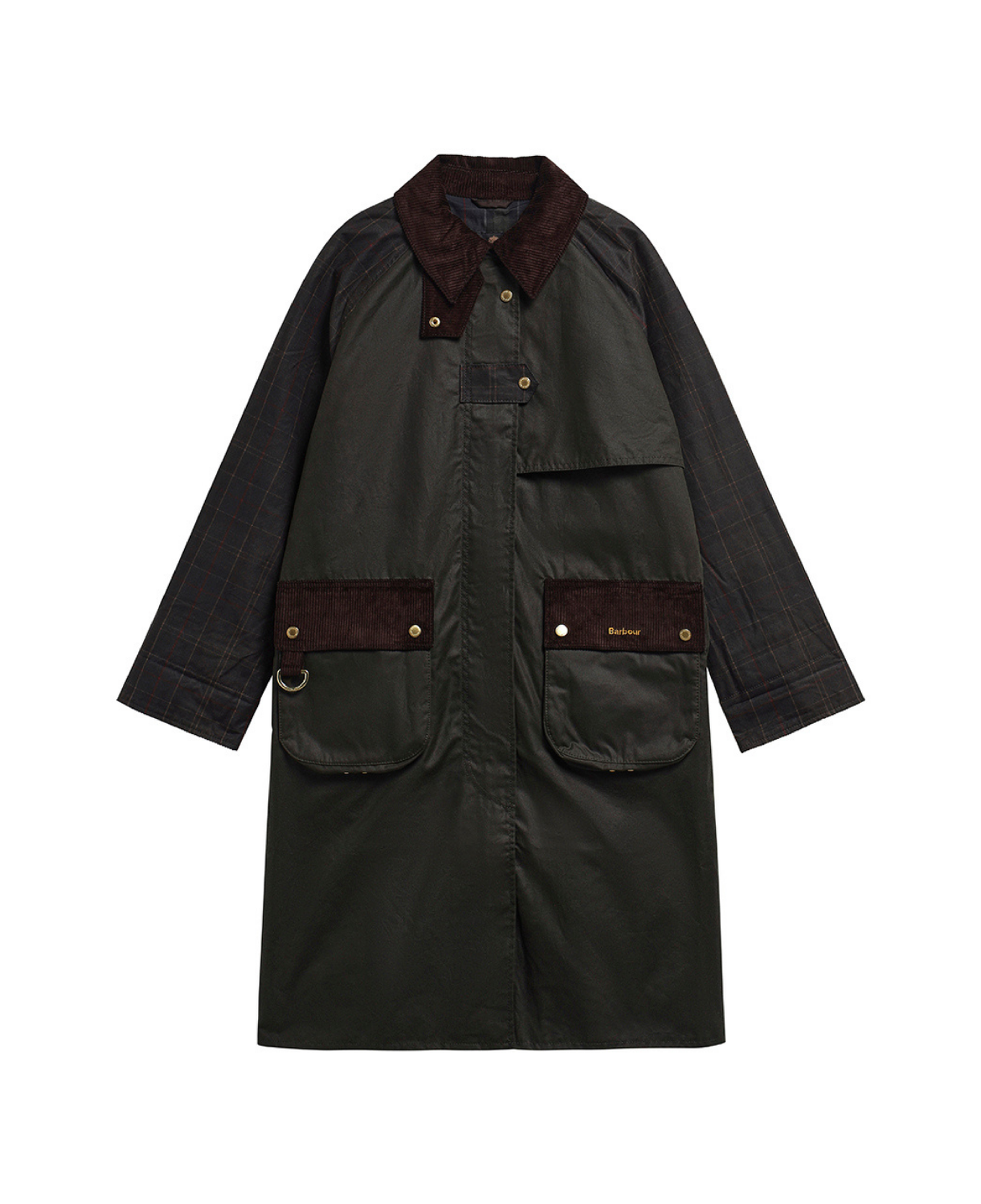 Barbour Checked Kirklees Yağlı Ceket