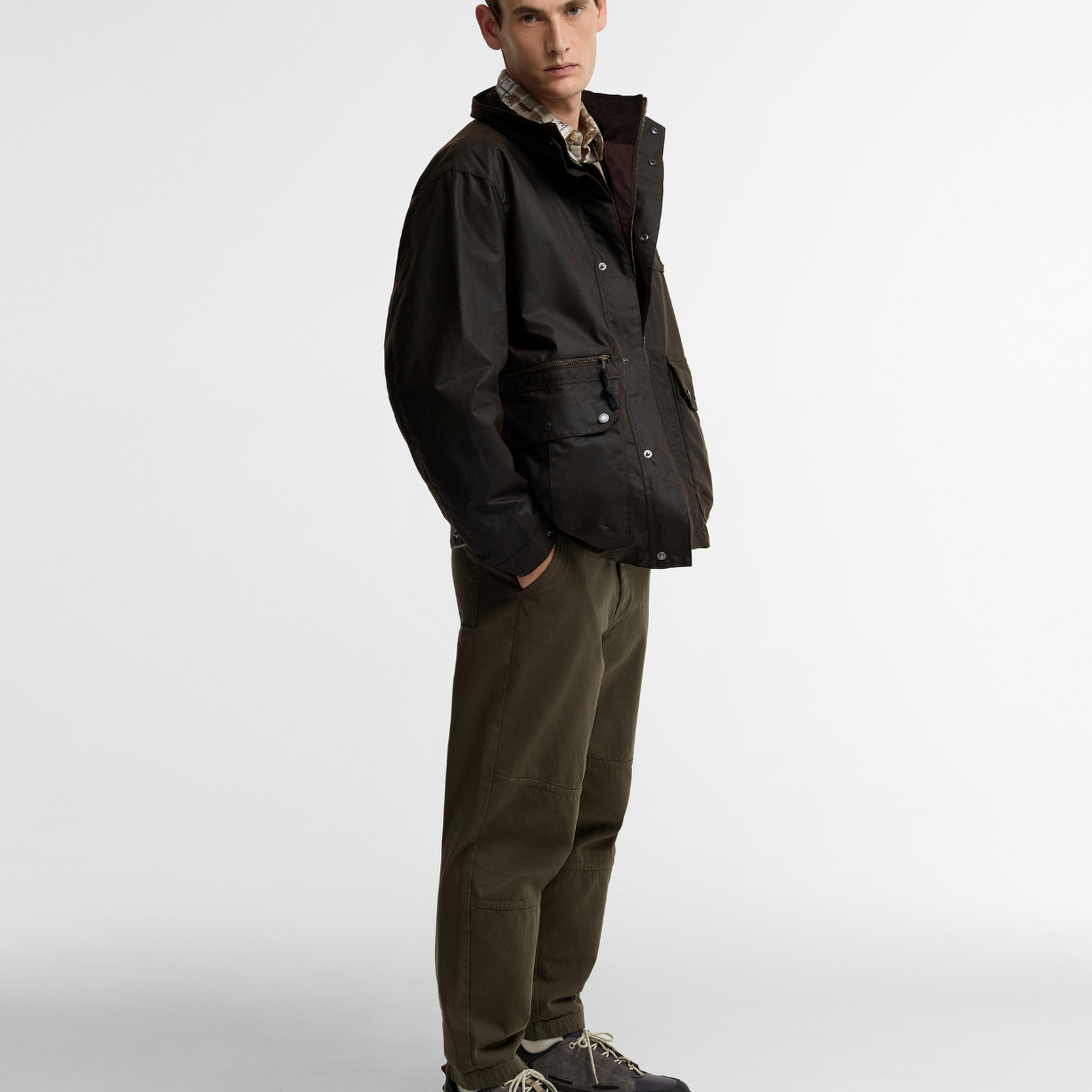 Barbour Re-Engineered Sordale Yağlı Ceket