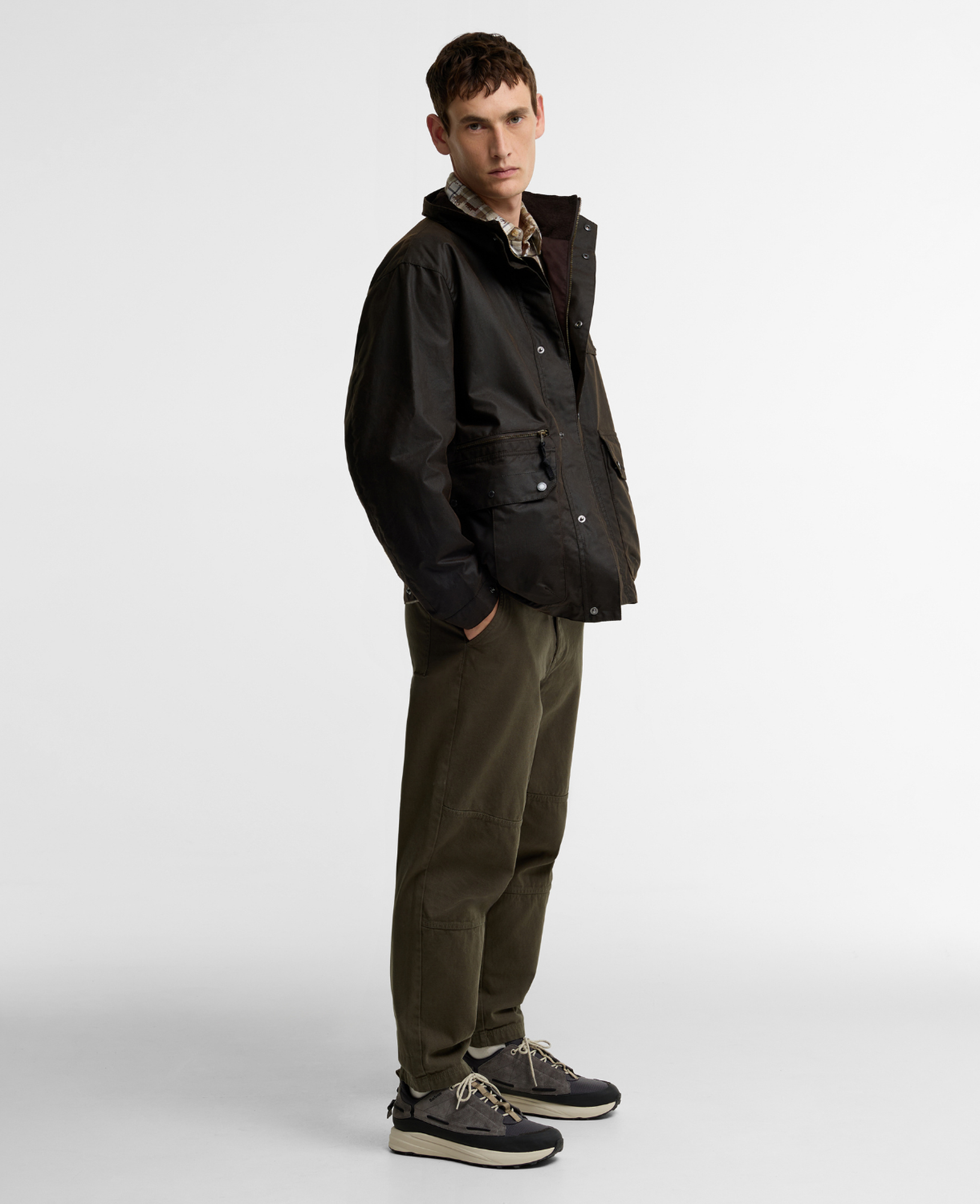 Barbour Re-Engineered Sordale Yağlı Ceket