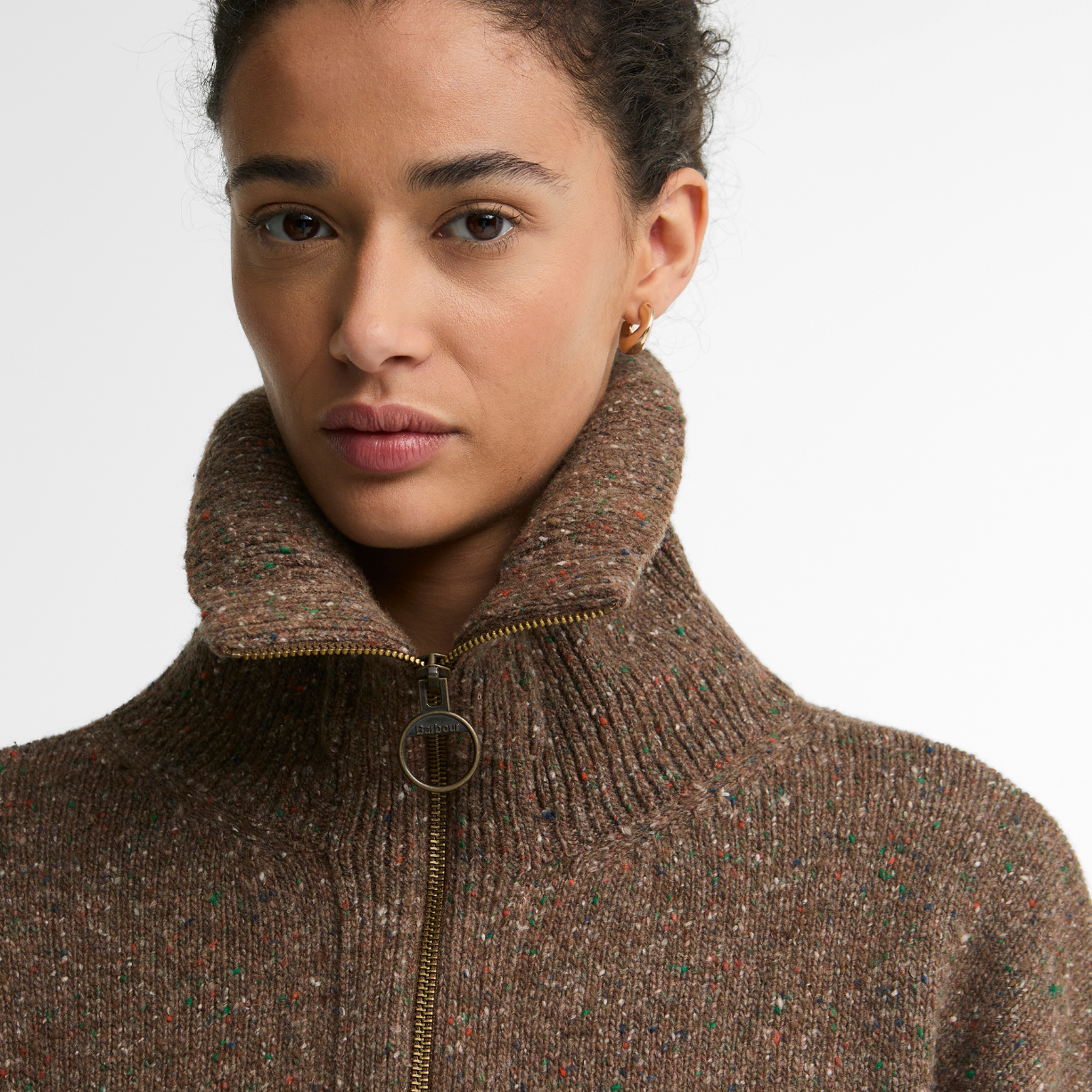 Barbour Lavensdale Half Zip Knitted Kazak