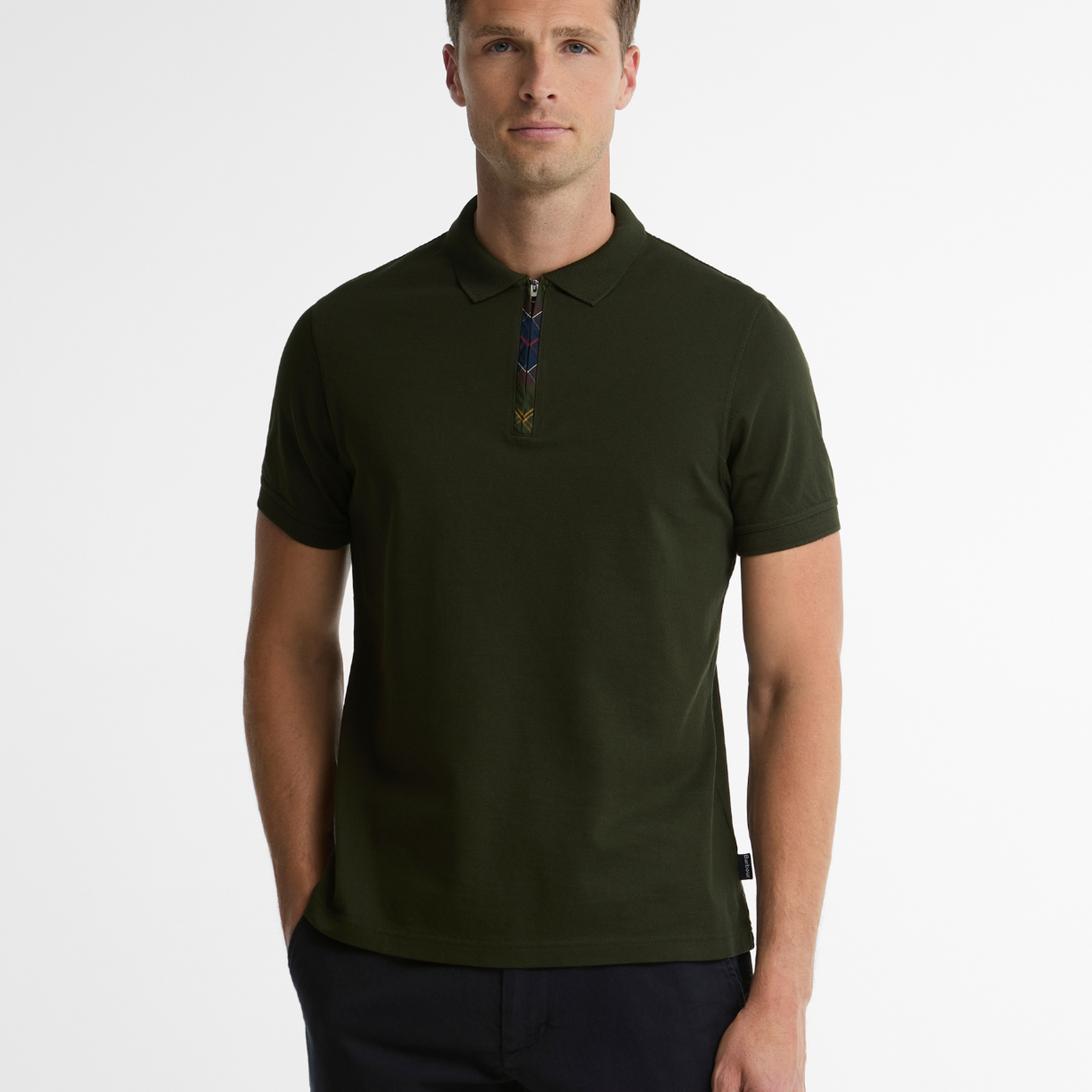 Barbour Stately Zip Polo Yaka
