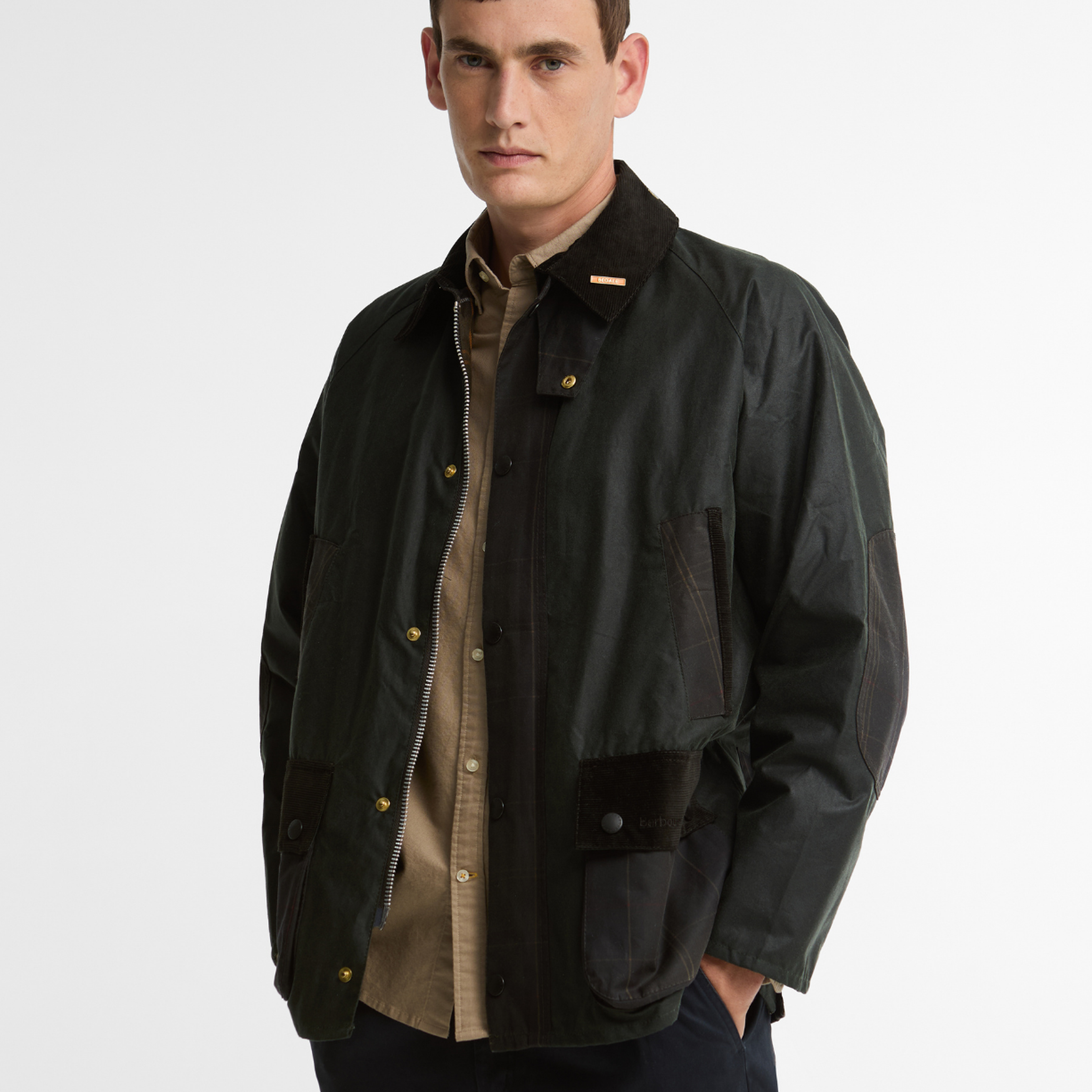 Barbour Icons Patch Bedale Yağlı Ceket