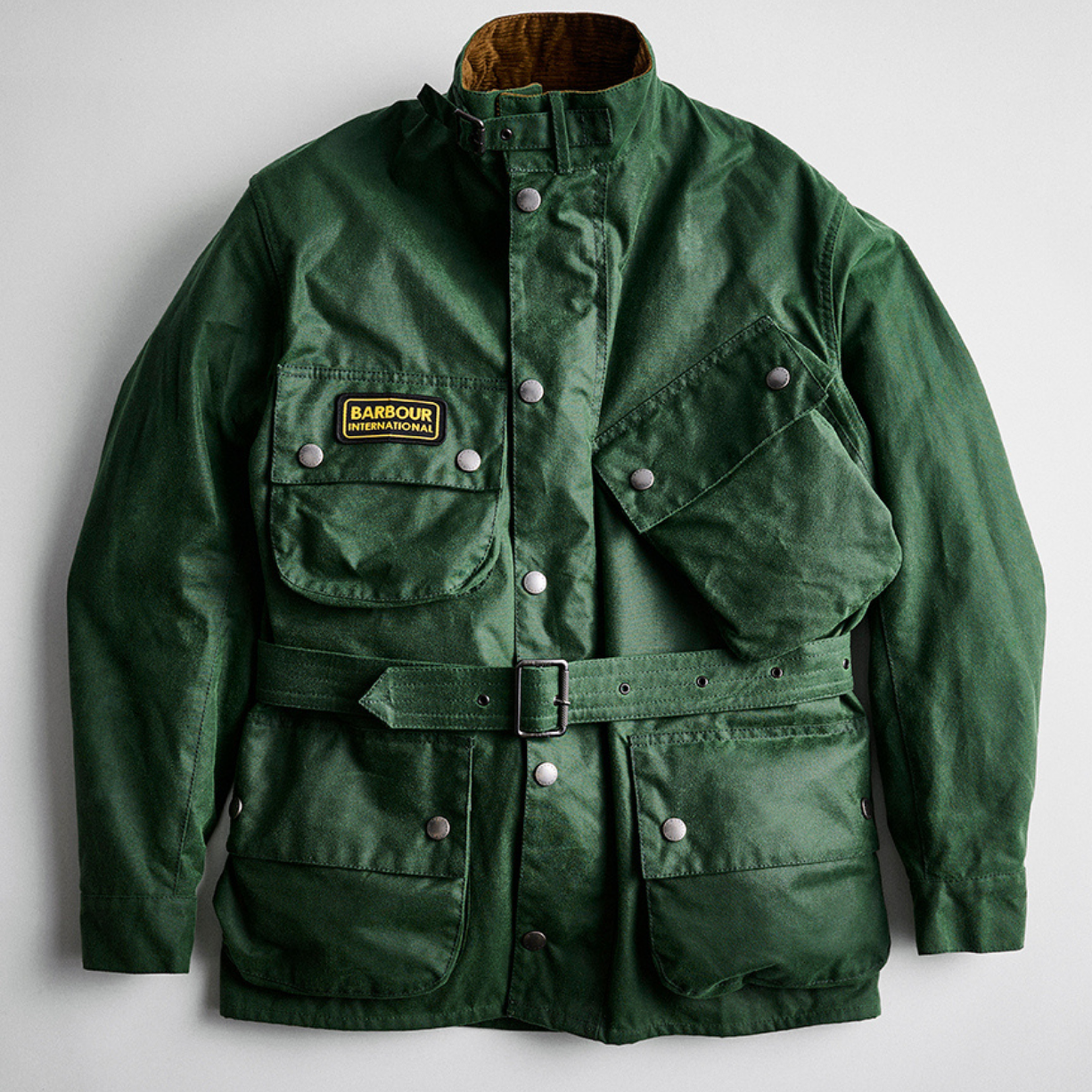 B.Intl Distressed 90th Anniversary Casual Ceket