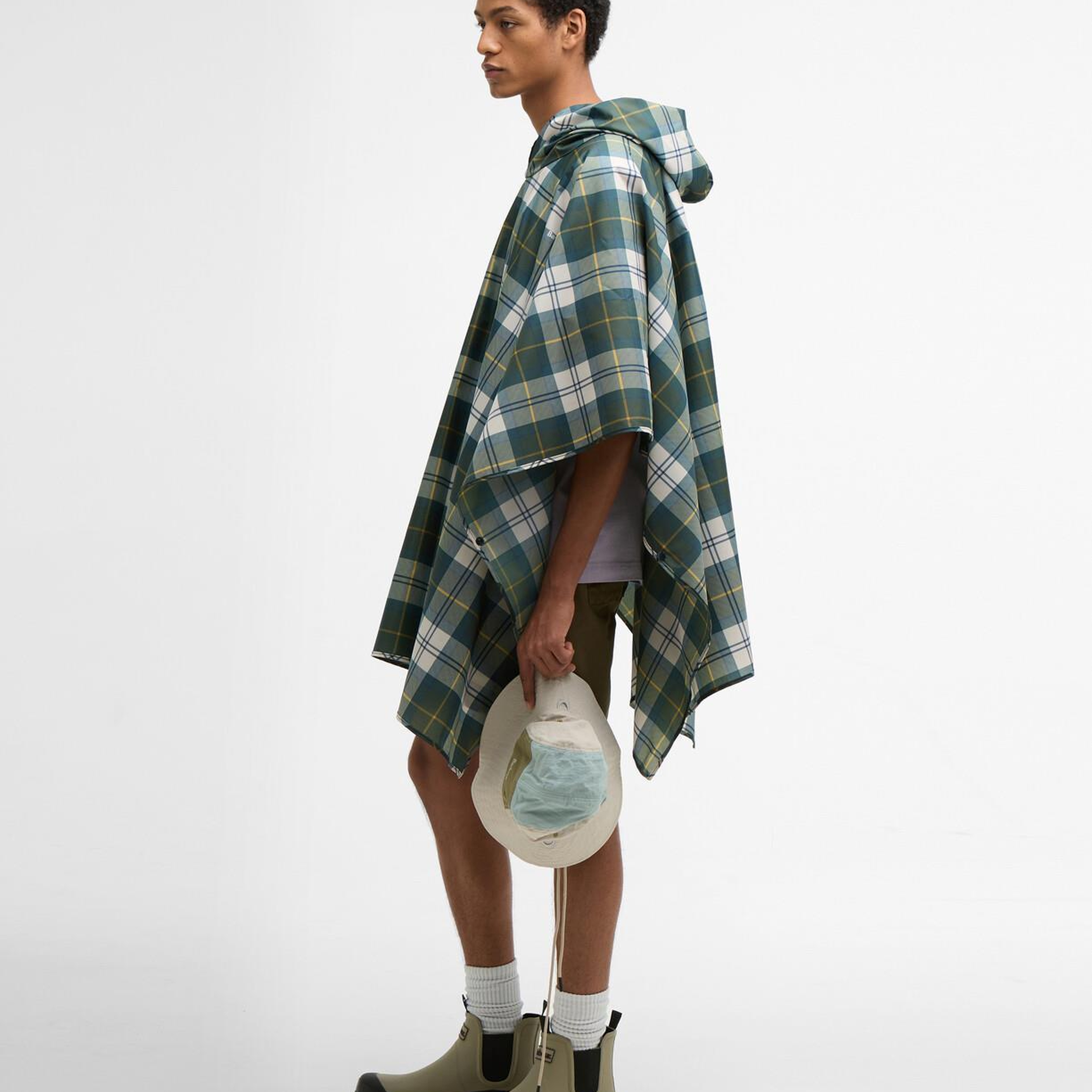 Barbour Tartan Panço Yağmurluk