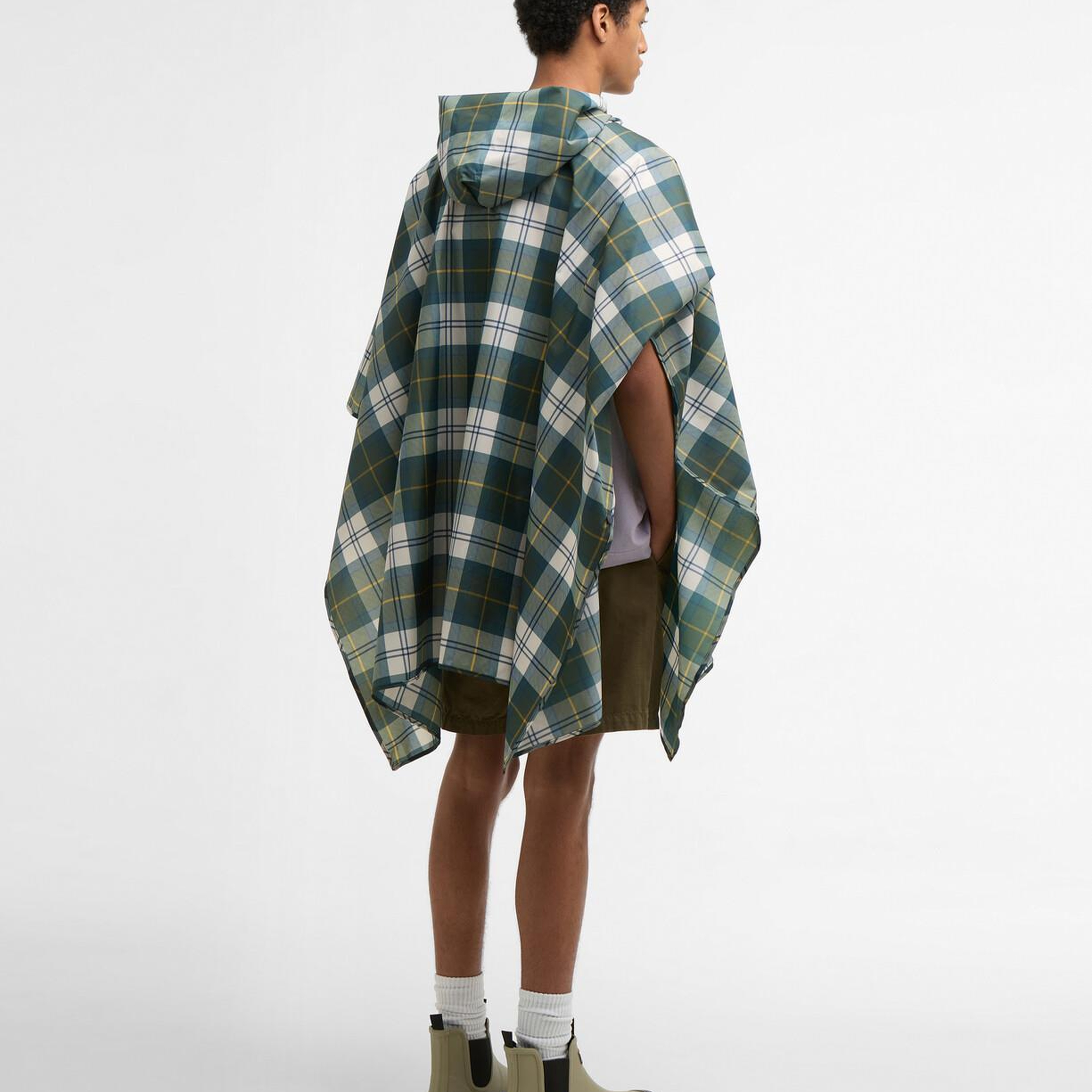 Barbour Tartan Panço Yağmurluk