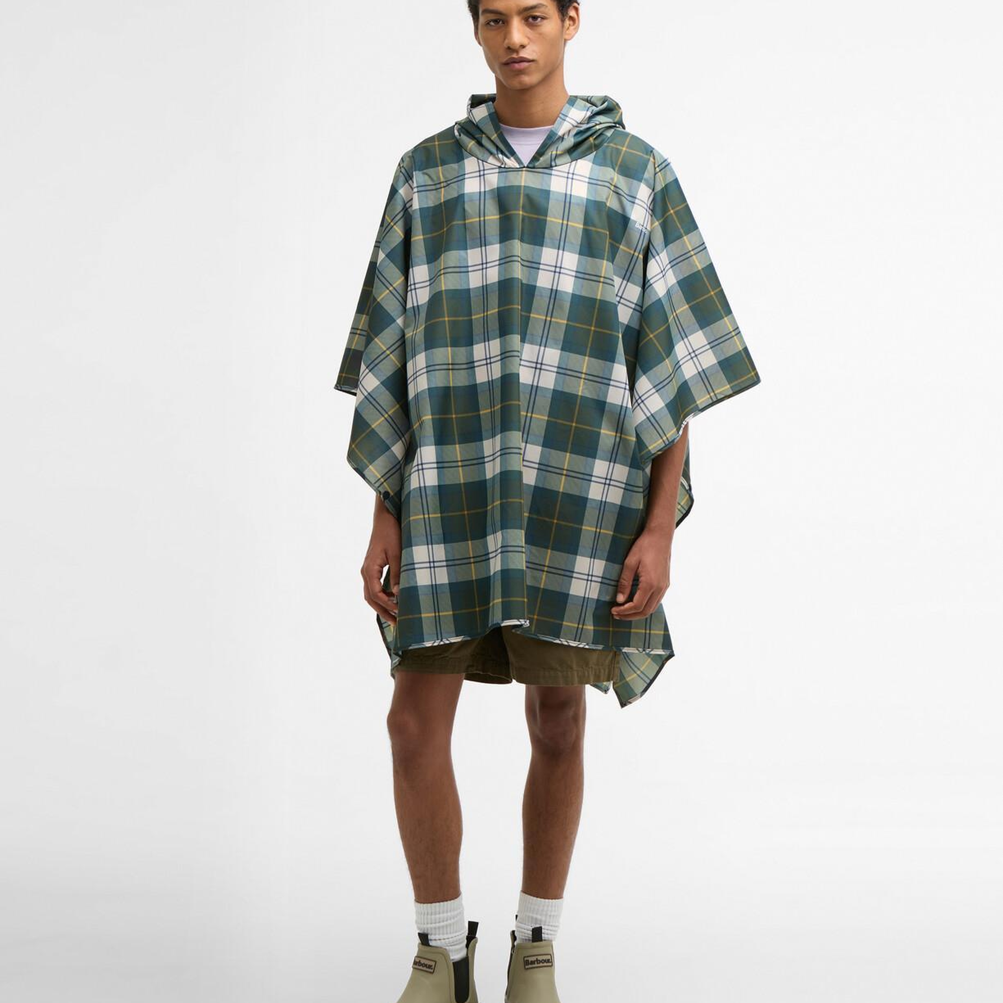 Barbour Tartan Panço Yağmurluk