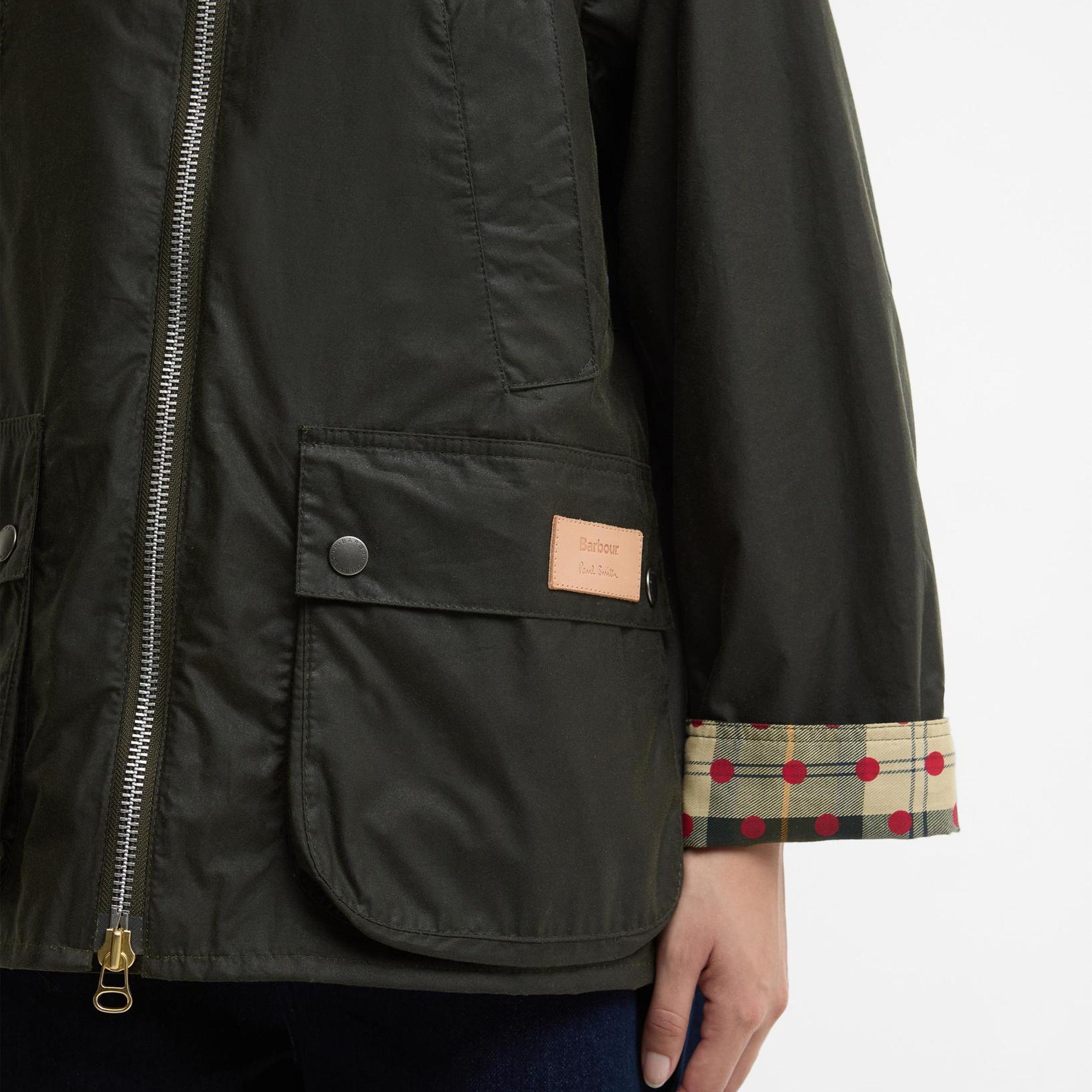 Barbour x Paul Smith Women's Bedale Yağlı Ceket