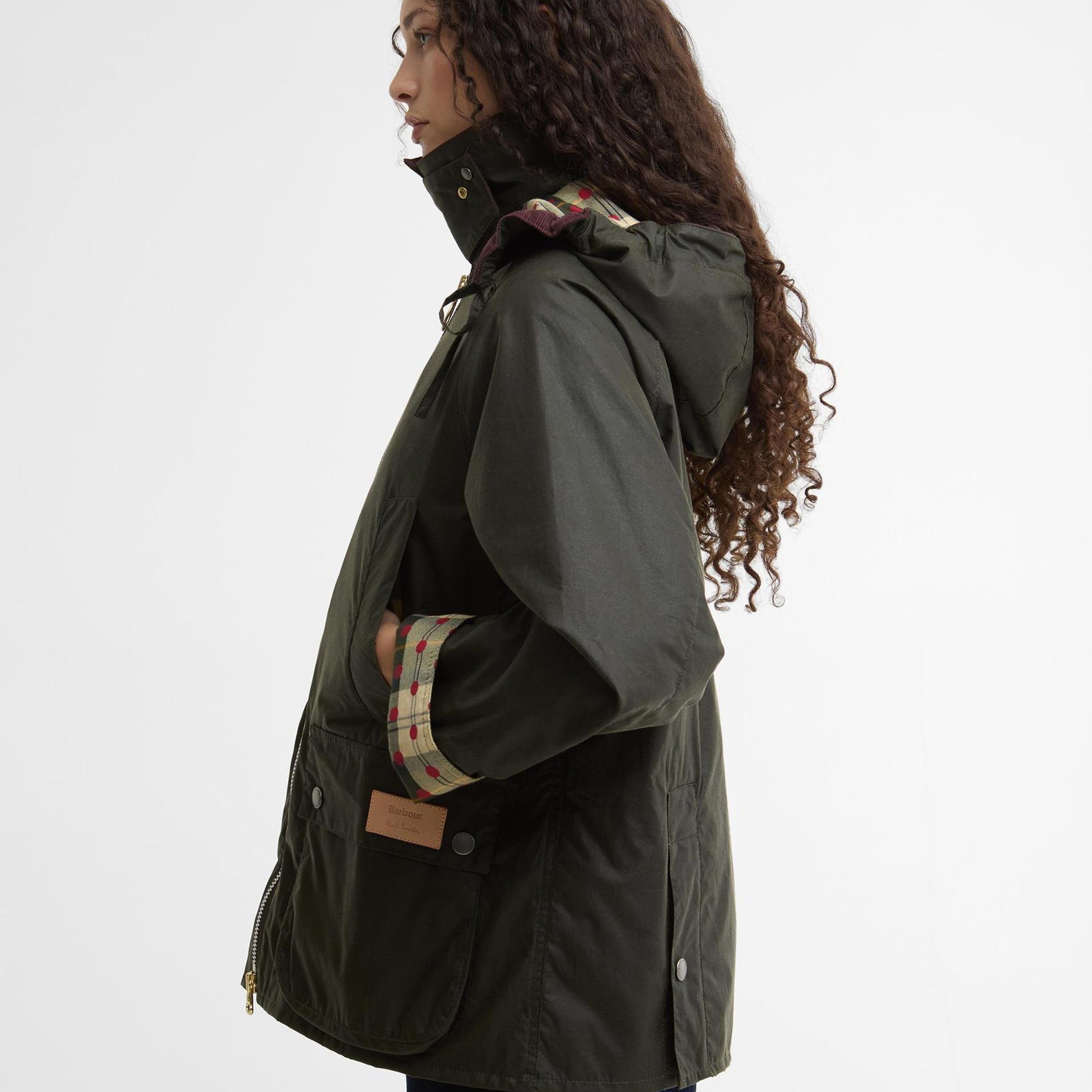 Barbour x Paul Smith Women's Bedale Yağlı Ceket