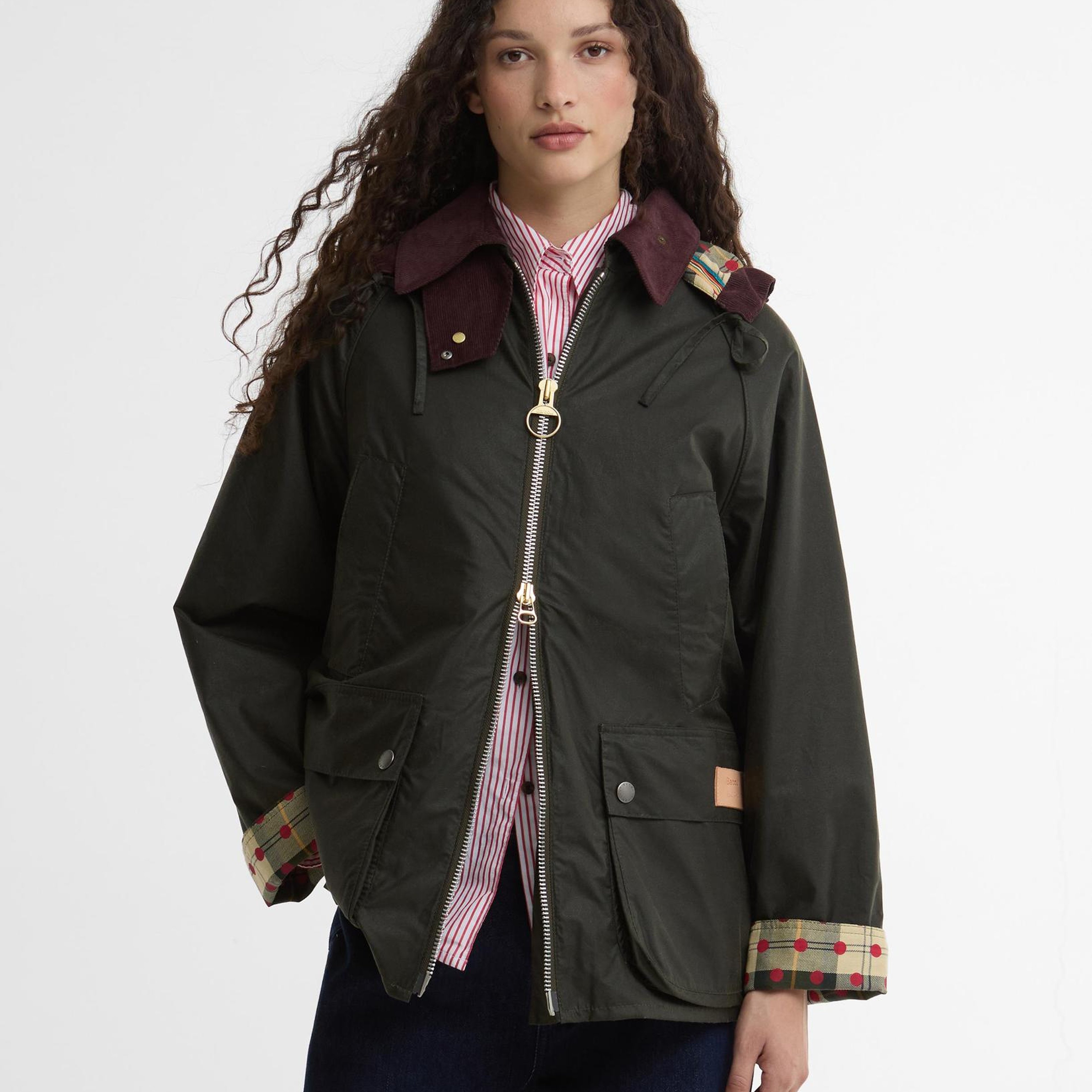 Barbour x Paul Smith Women's Bedale Yağlı Ceket