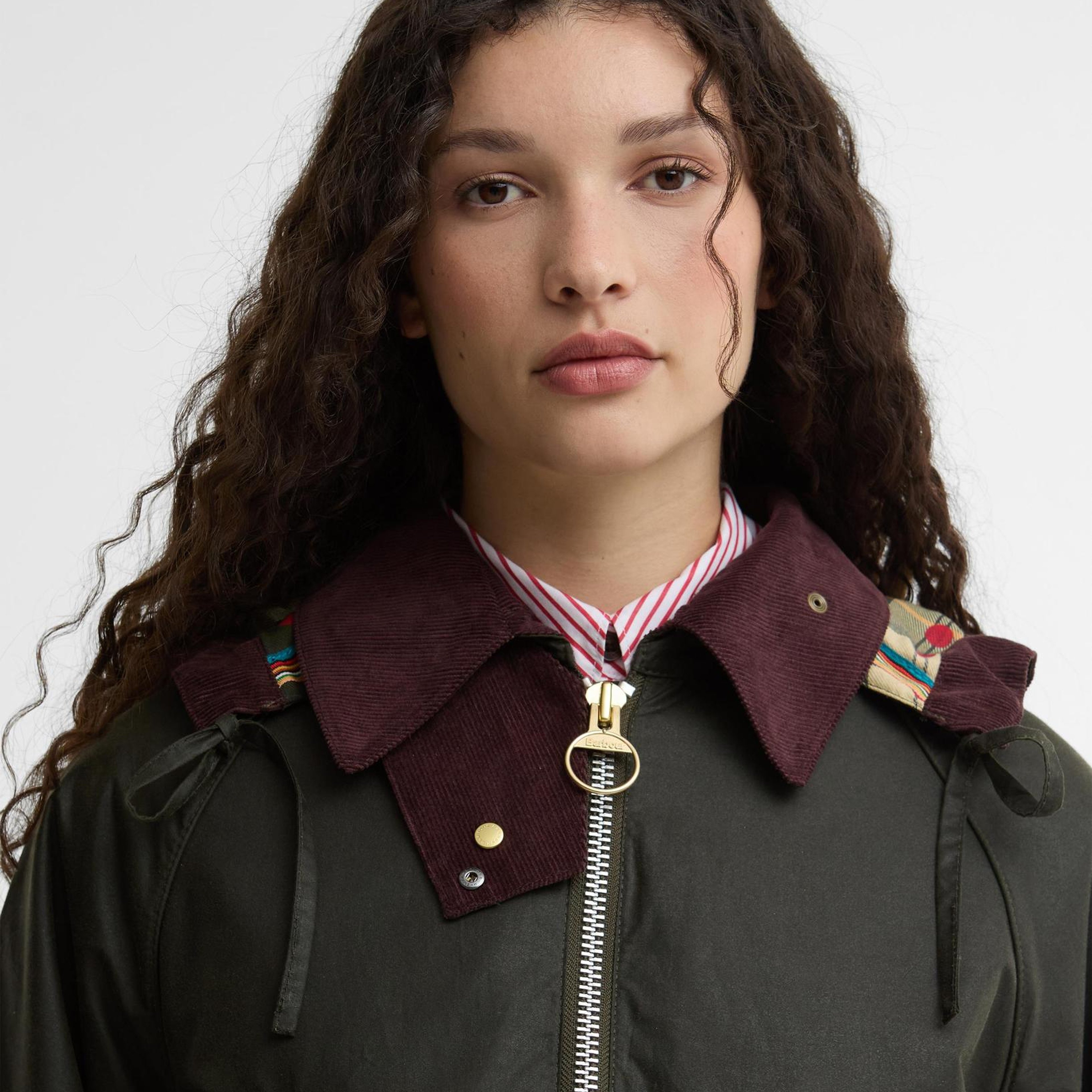 Barbour x Paul Smith Women's Bedale Yağlı Ceket