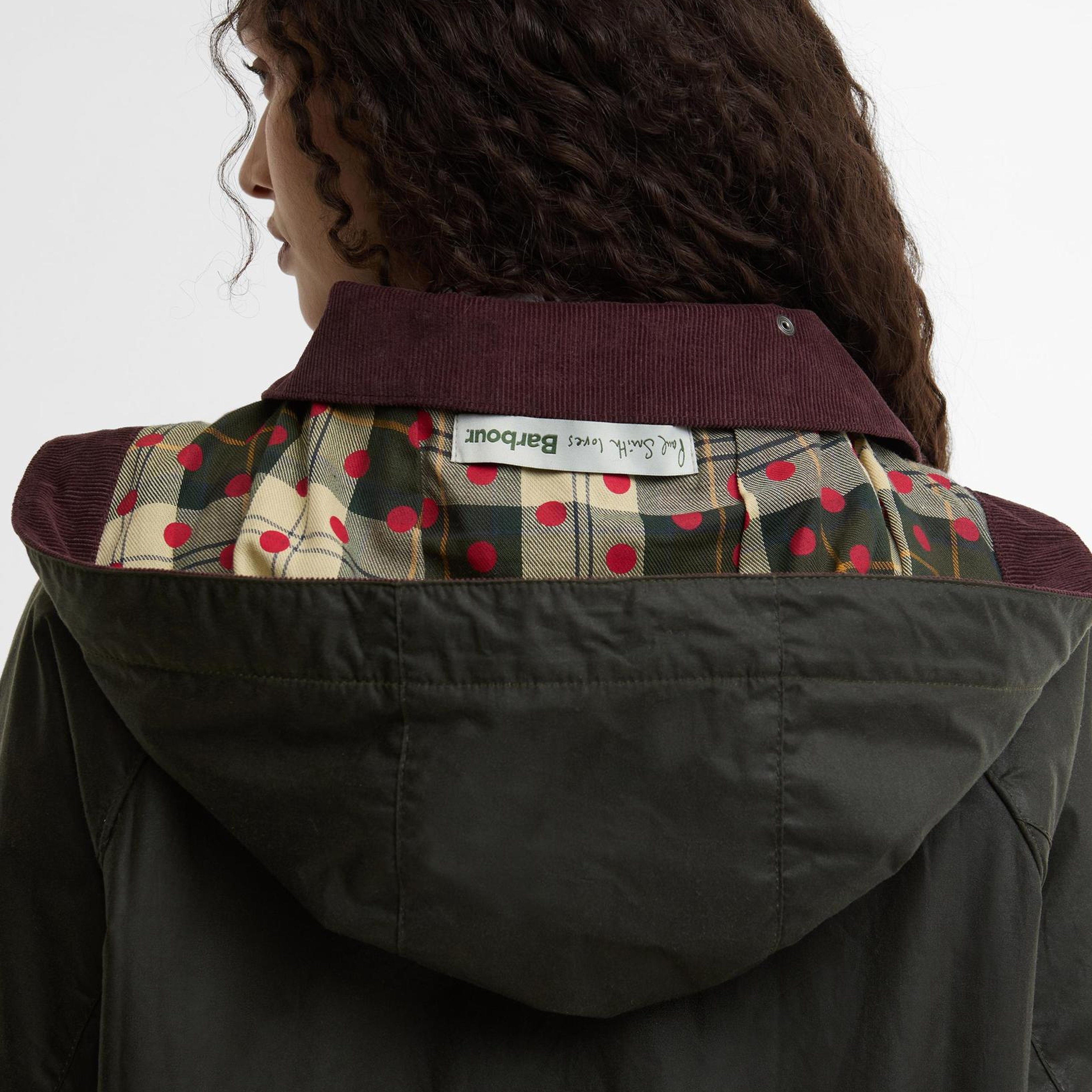 Barbour x Paul Smith Women's Bedale Yağlı Ceket