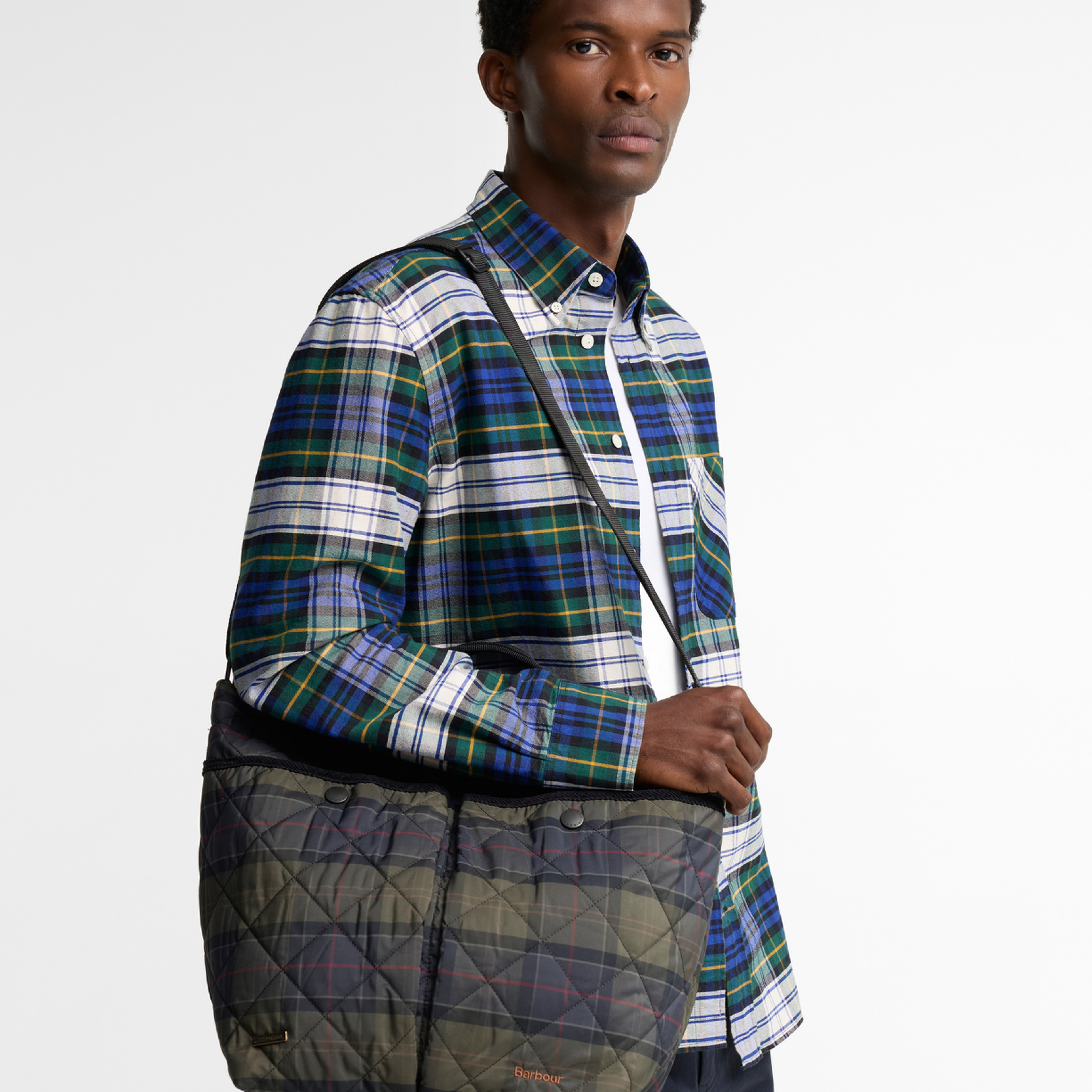 Barbour Tartan Liddesdale Tote Çanta