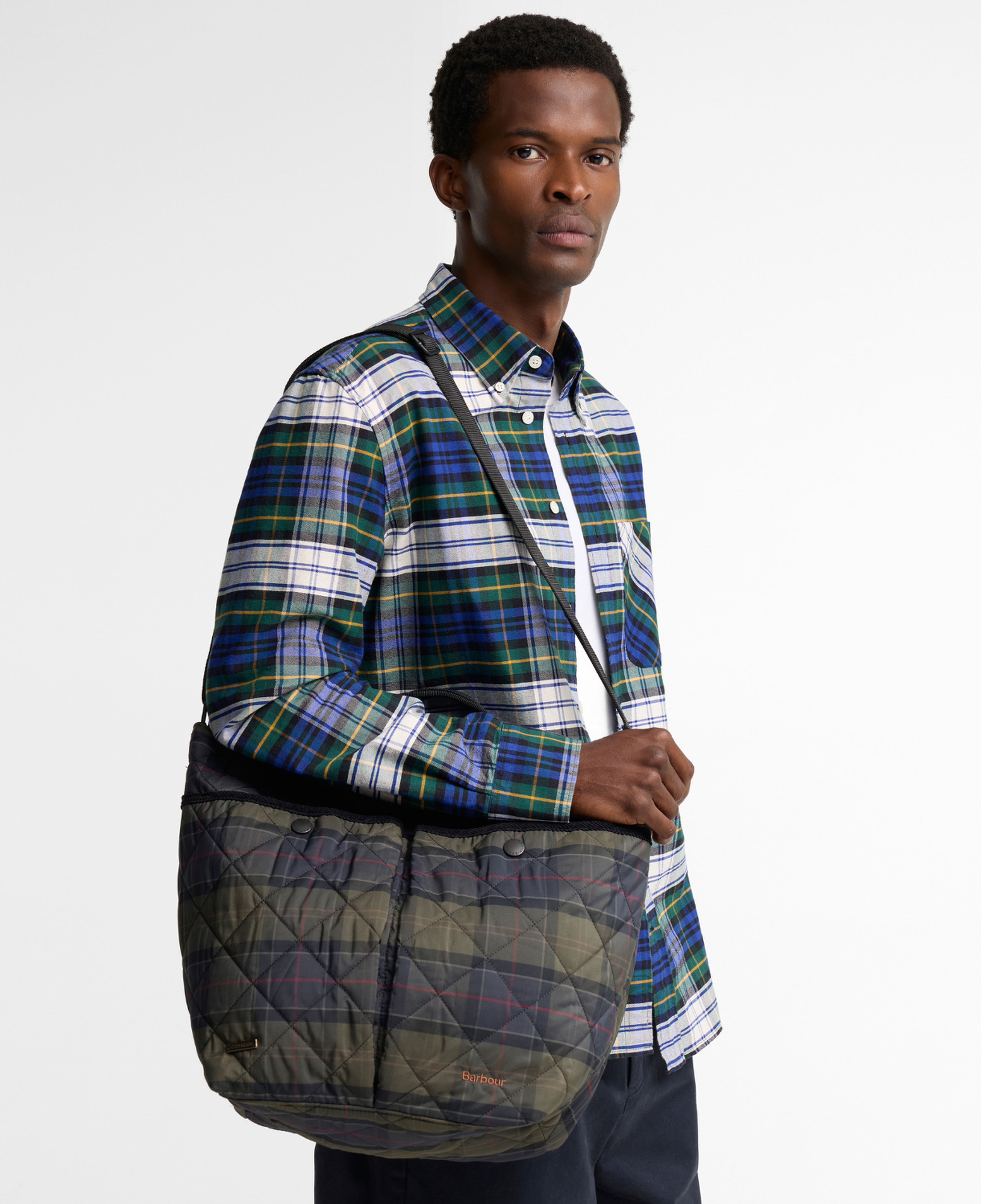 Barbour Tartan Liddesdale Tote Çanta