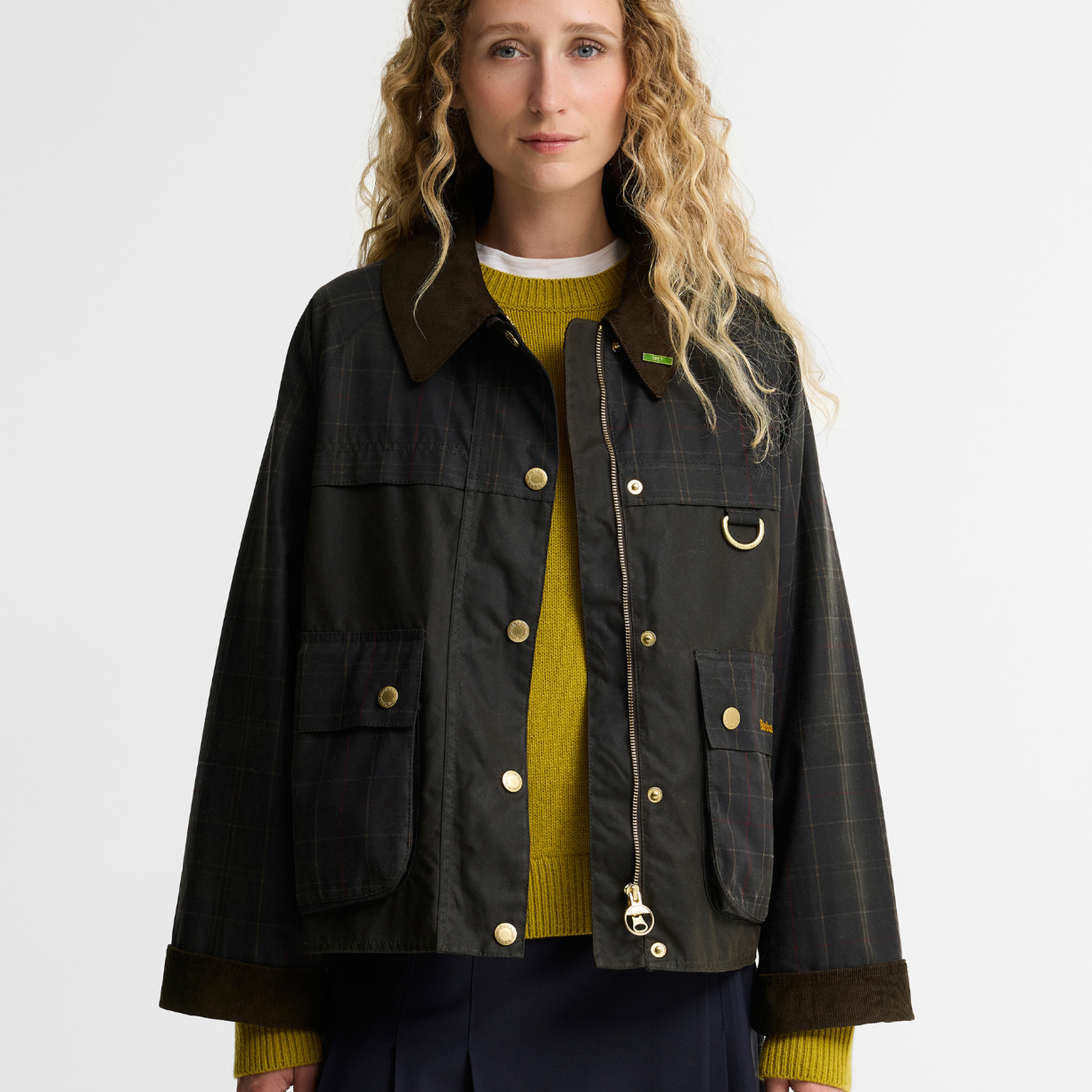 Barbour Icons Reimagined Tartan Spey Yağlı Ceket