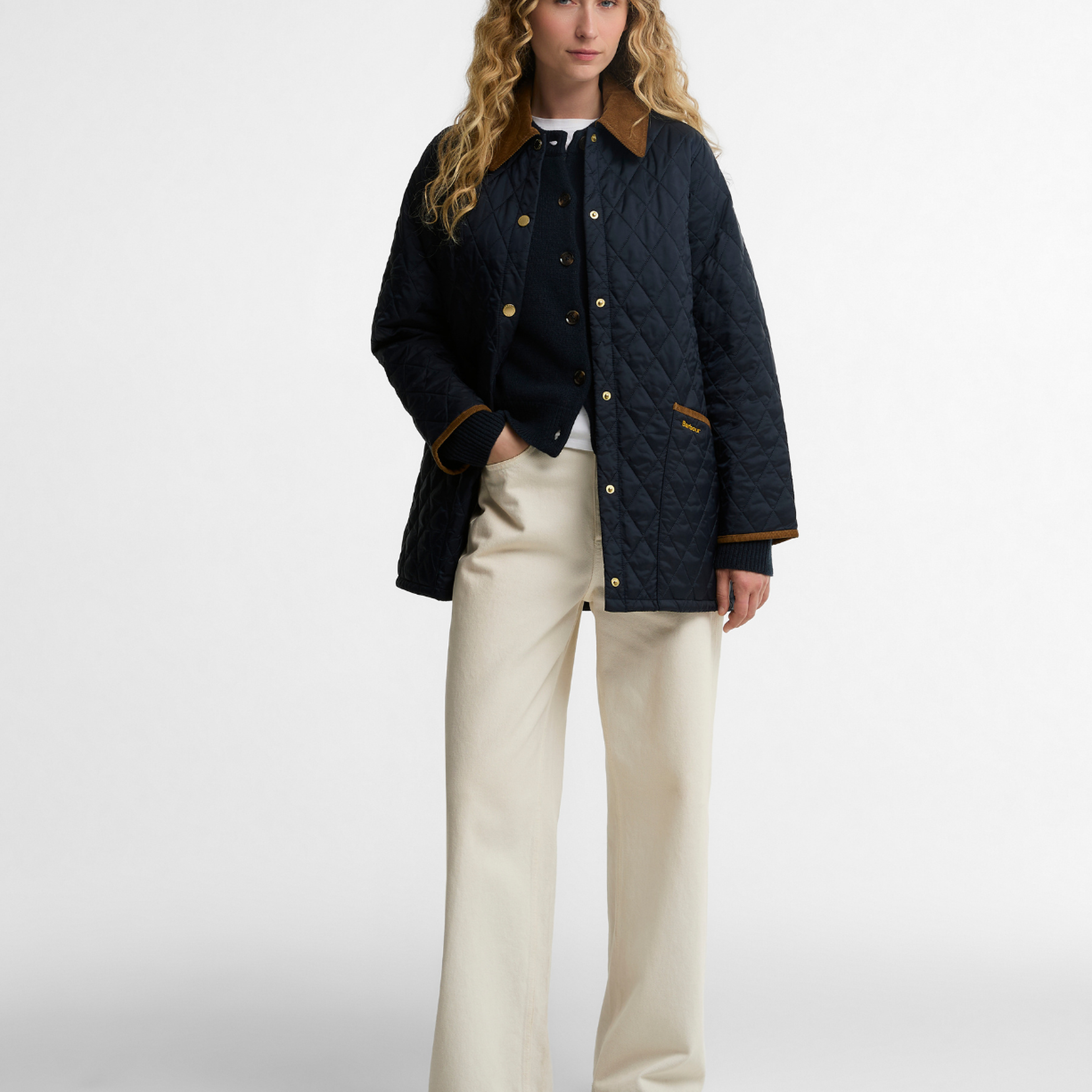 Barbour Icons Modern Liddesdale Kapitone Ceket