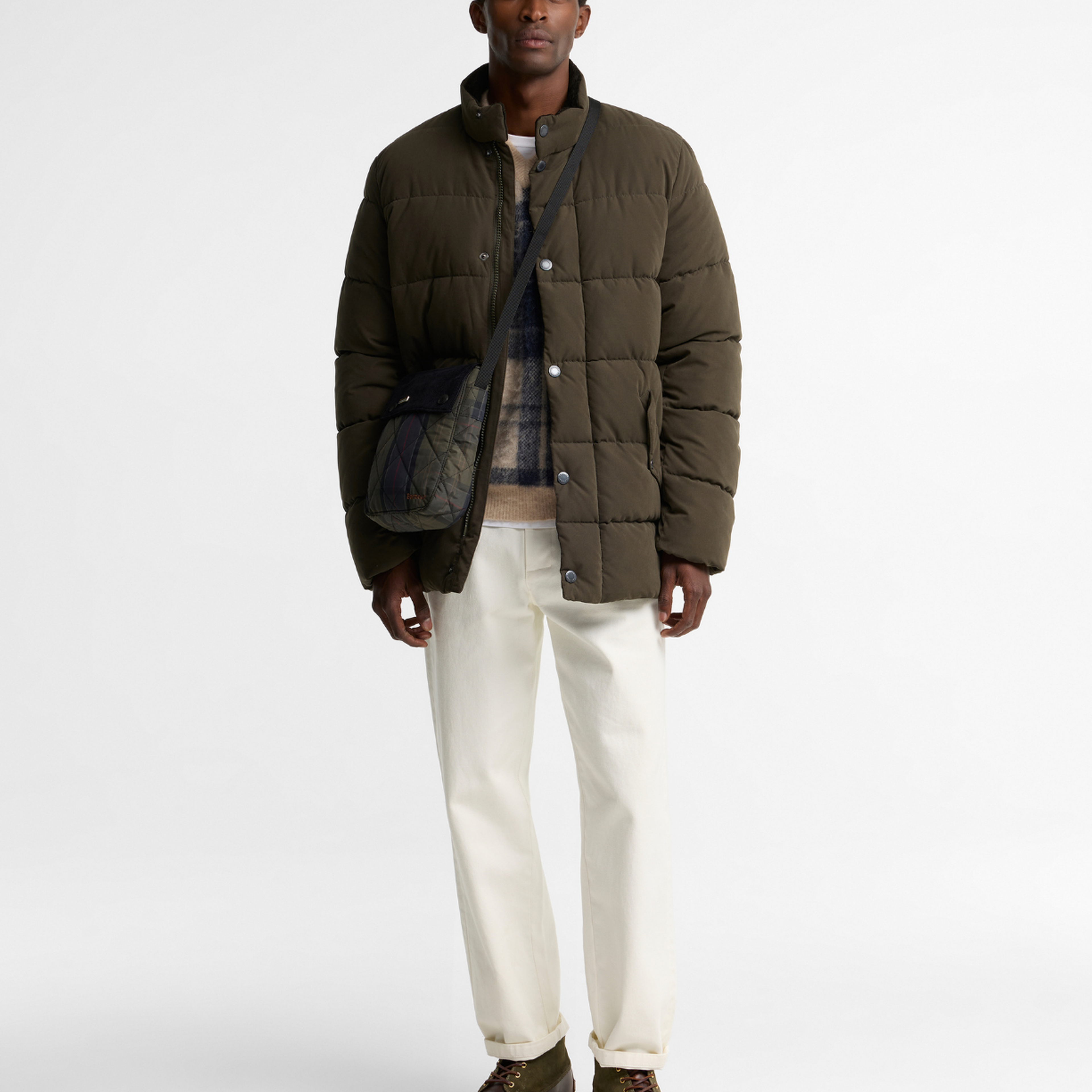 Barbour Tartan Liddesdale Çapraz Çanta