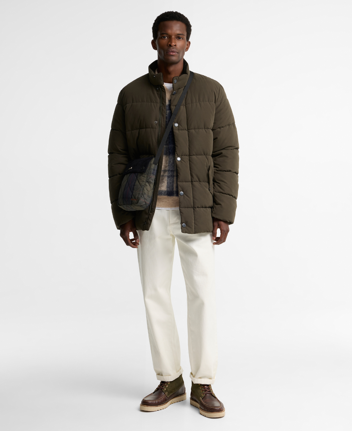 Barbour Tartan Liddesdale Çapraz Çanta