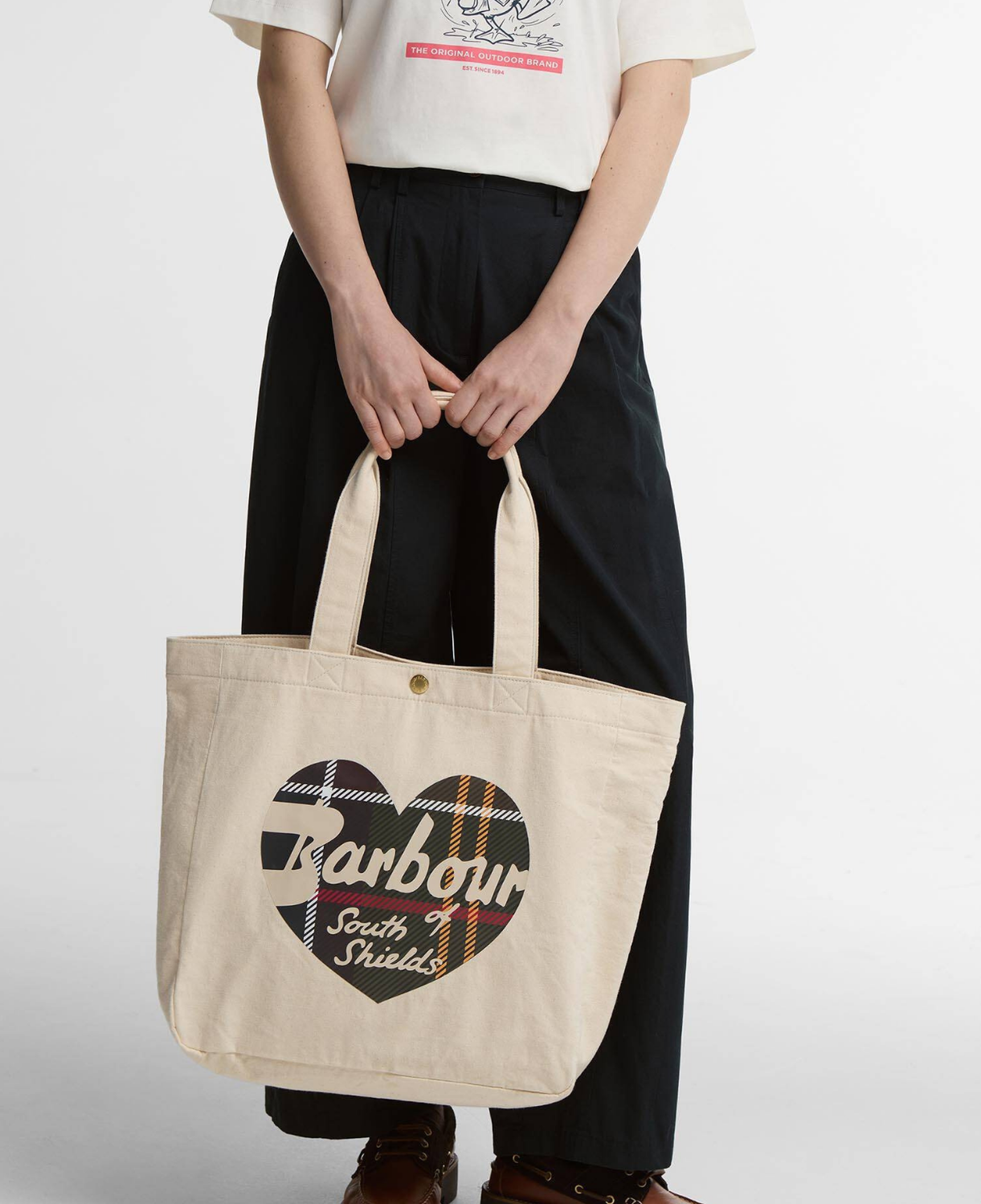 Barbour Heart Tote Çanta