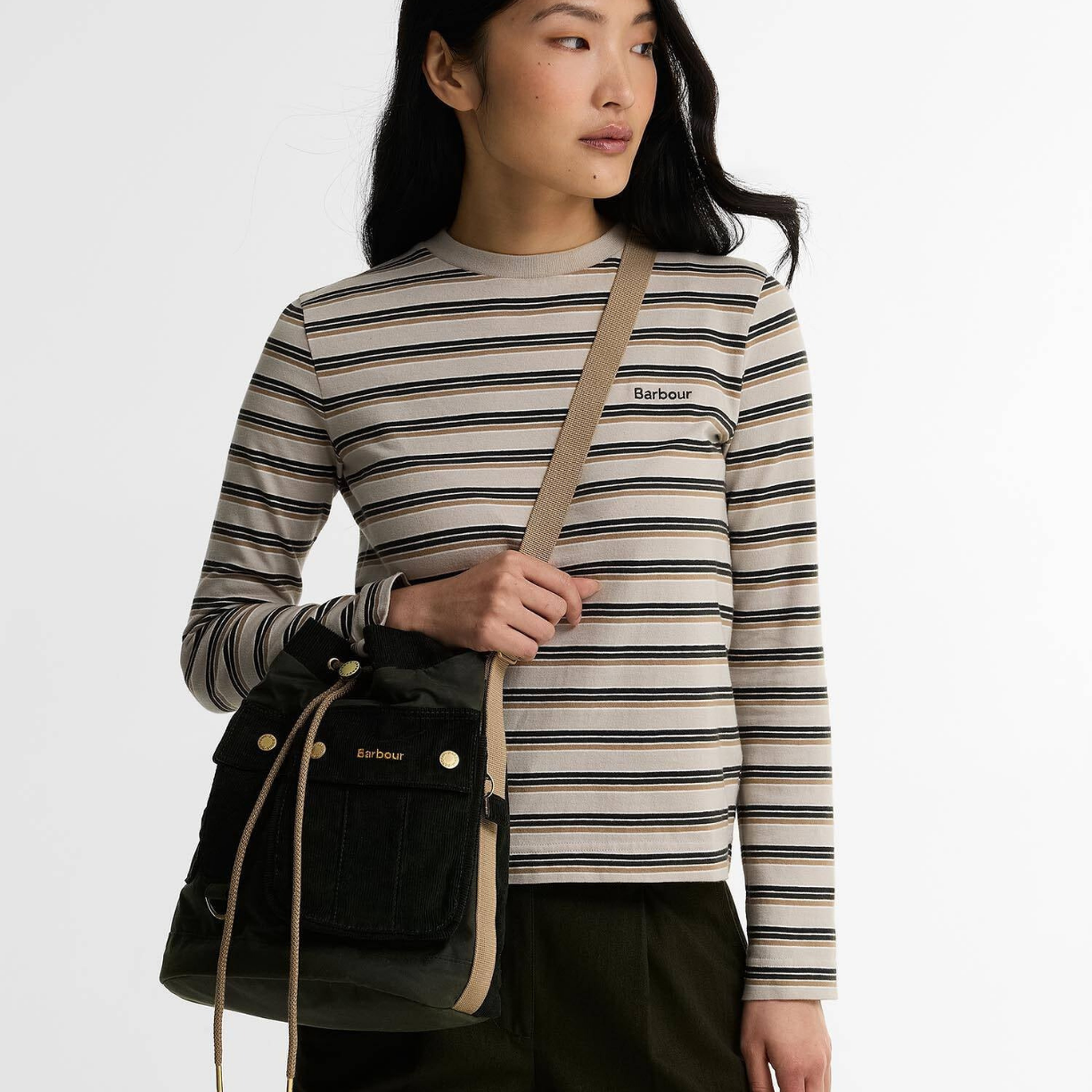 Barbour Yağlı Mia Tote Çanta