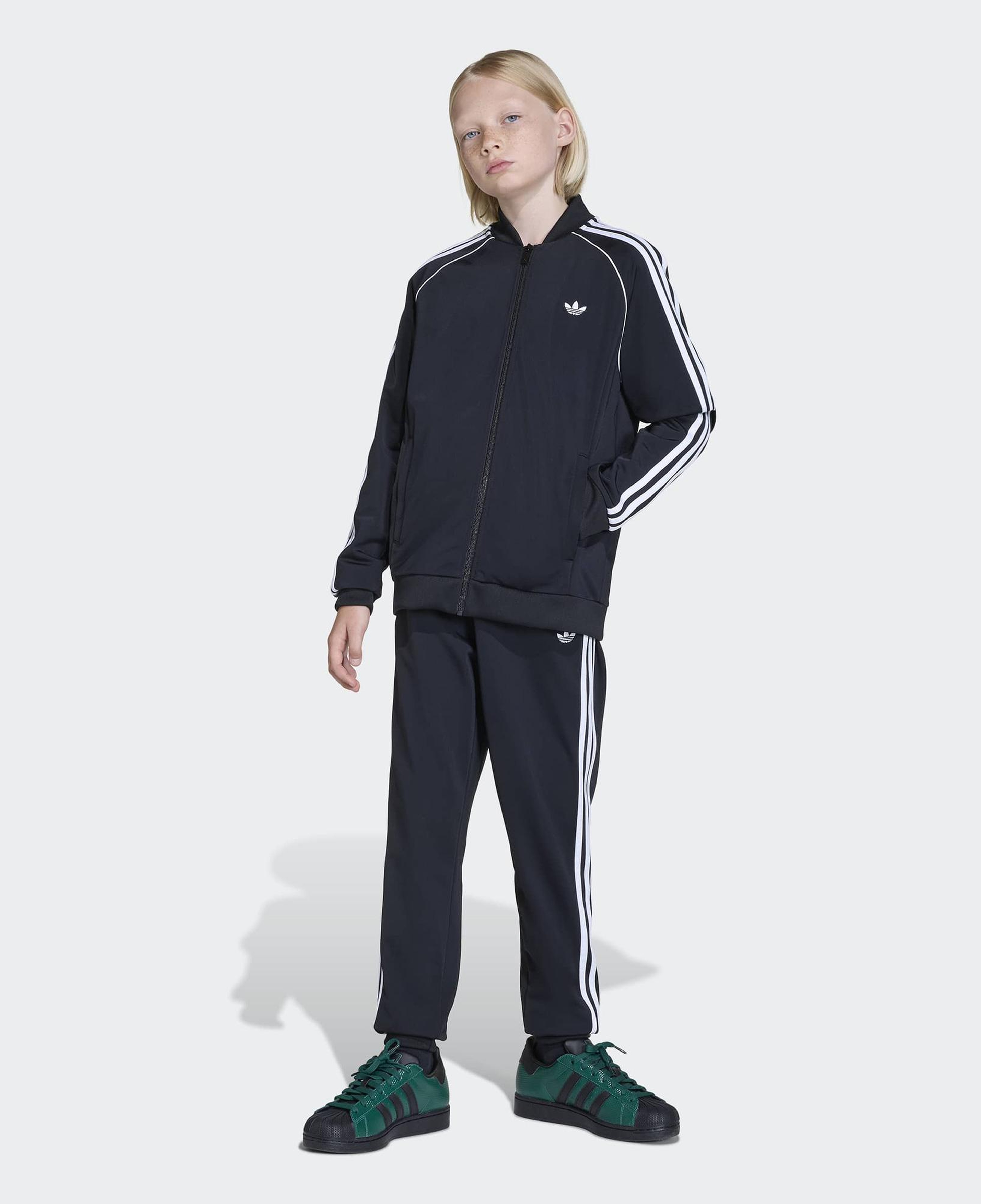 adidas Superstar Track Track Top Çocuk Siyah Ceket