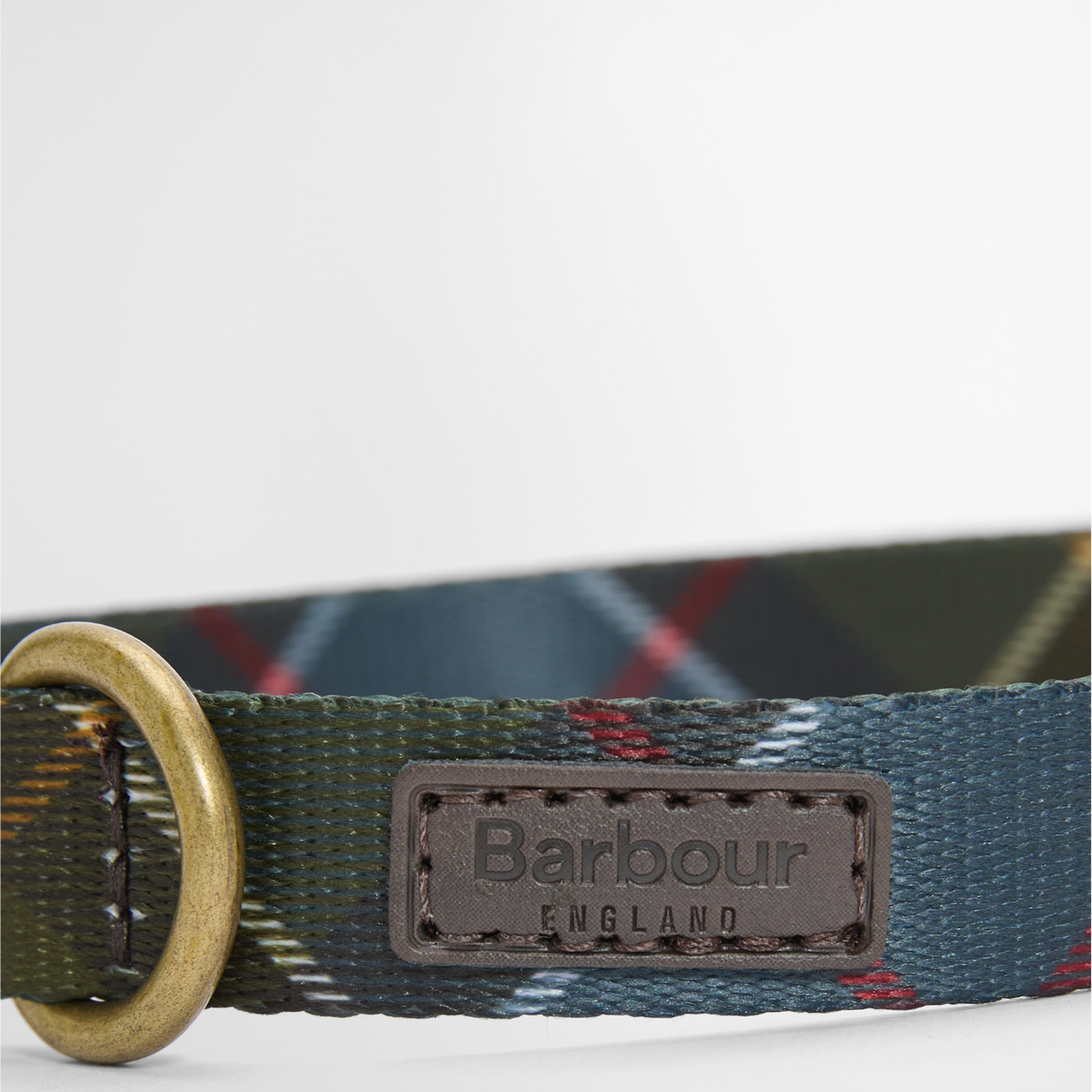 Barbour Dogs Tartan Printed Köpek Tasması