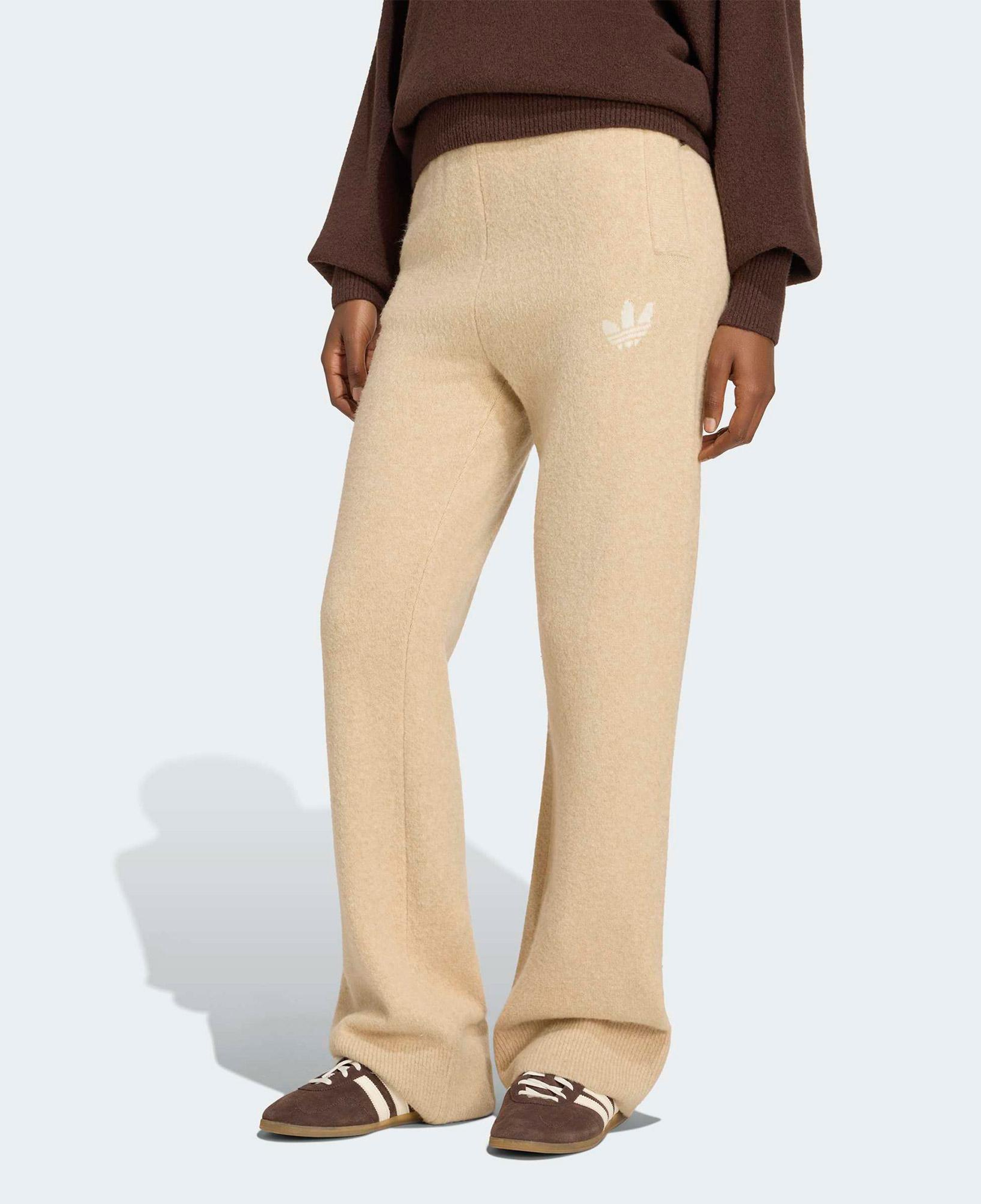 adidas Essentials Knit Kadın Bej Eşofman Altı