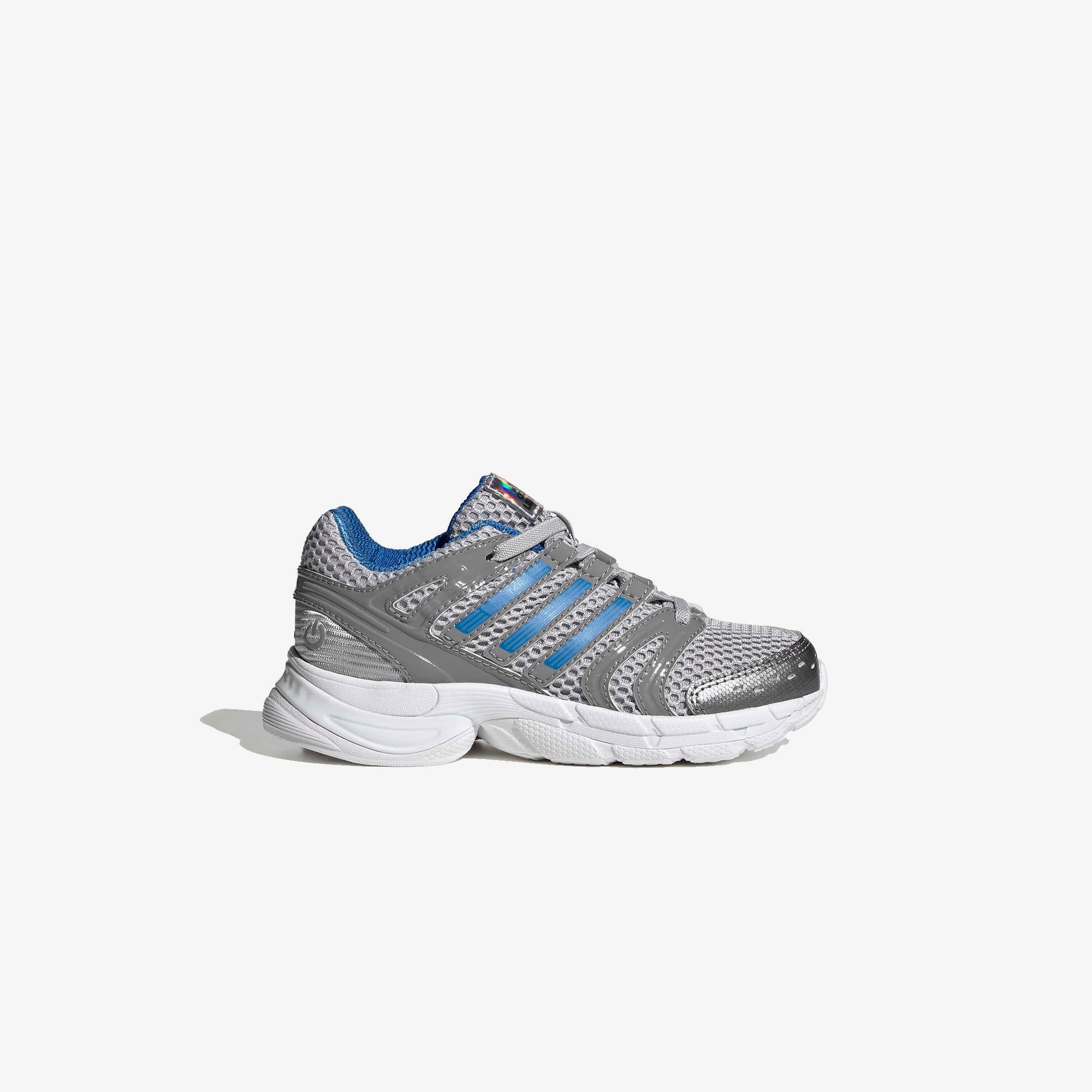 adidas Adistar Control 5 Led Elastic Lace Çocuk Gri Koşu Ayakkabısı
