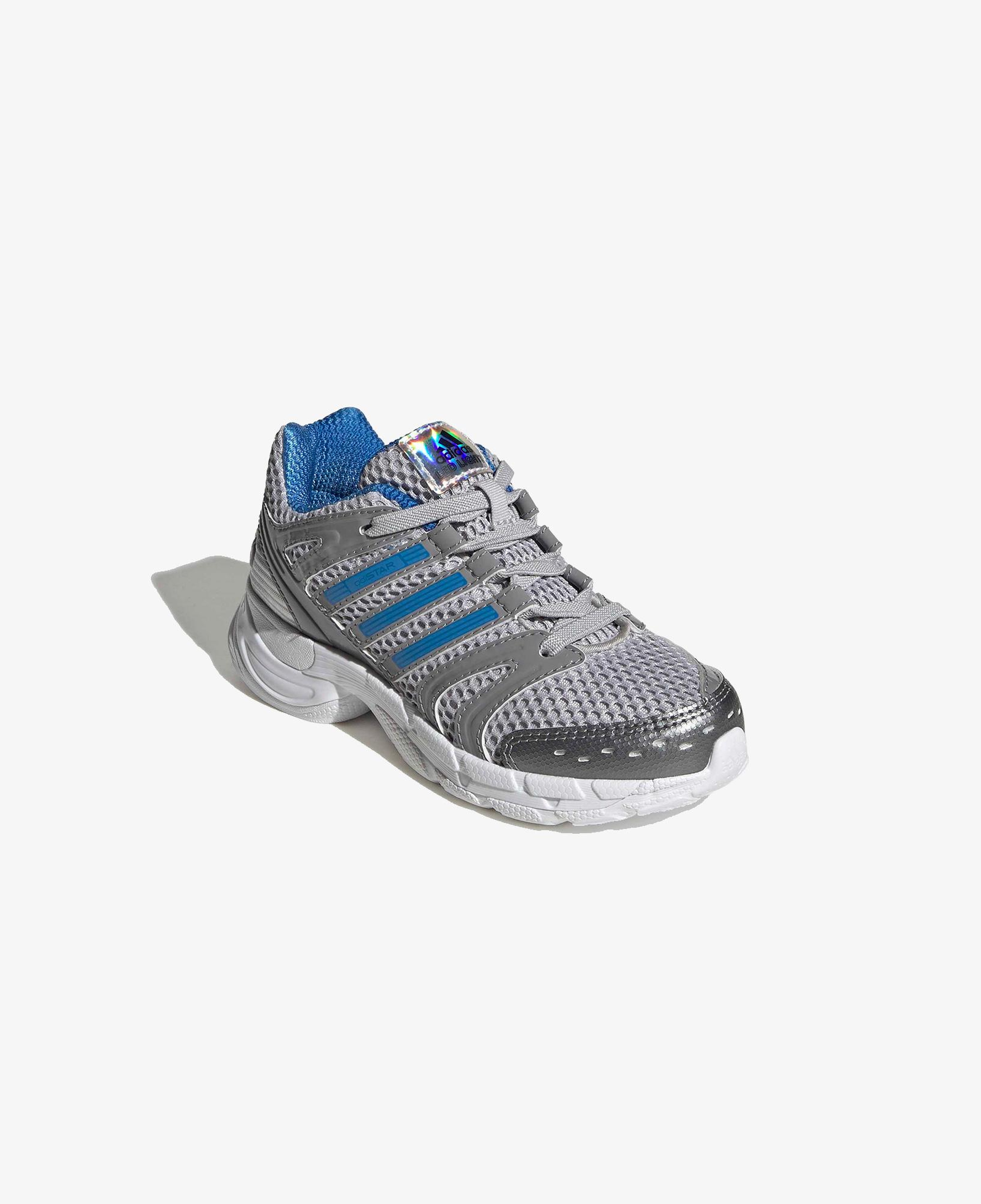 adidas Adistar Control 5 Led Elastic Lace Çocuk Gri Koşu Ayakkabısı
