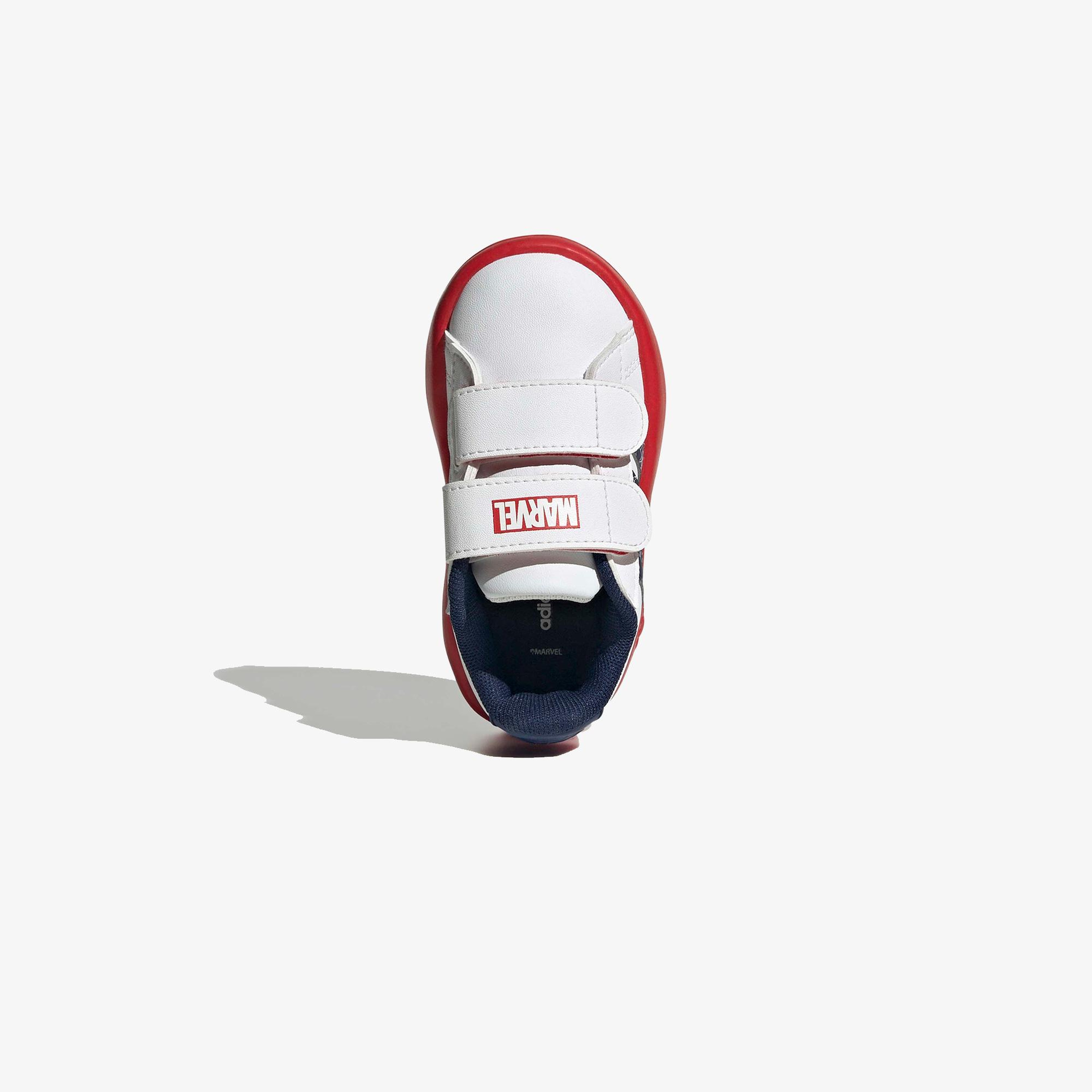 adidas Grand Court Spider-man Comfort Çocuk Beyaz Spor Ayakkabı