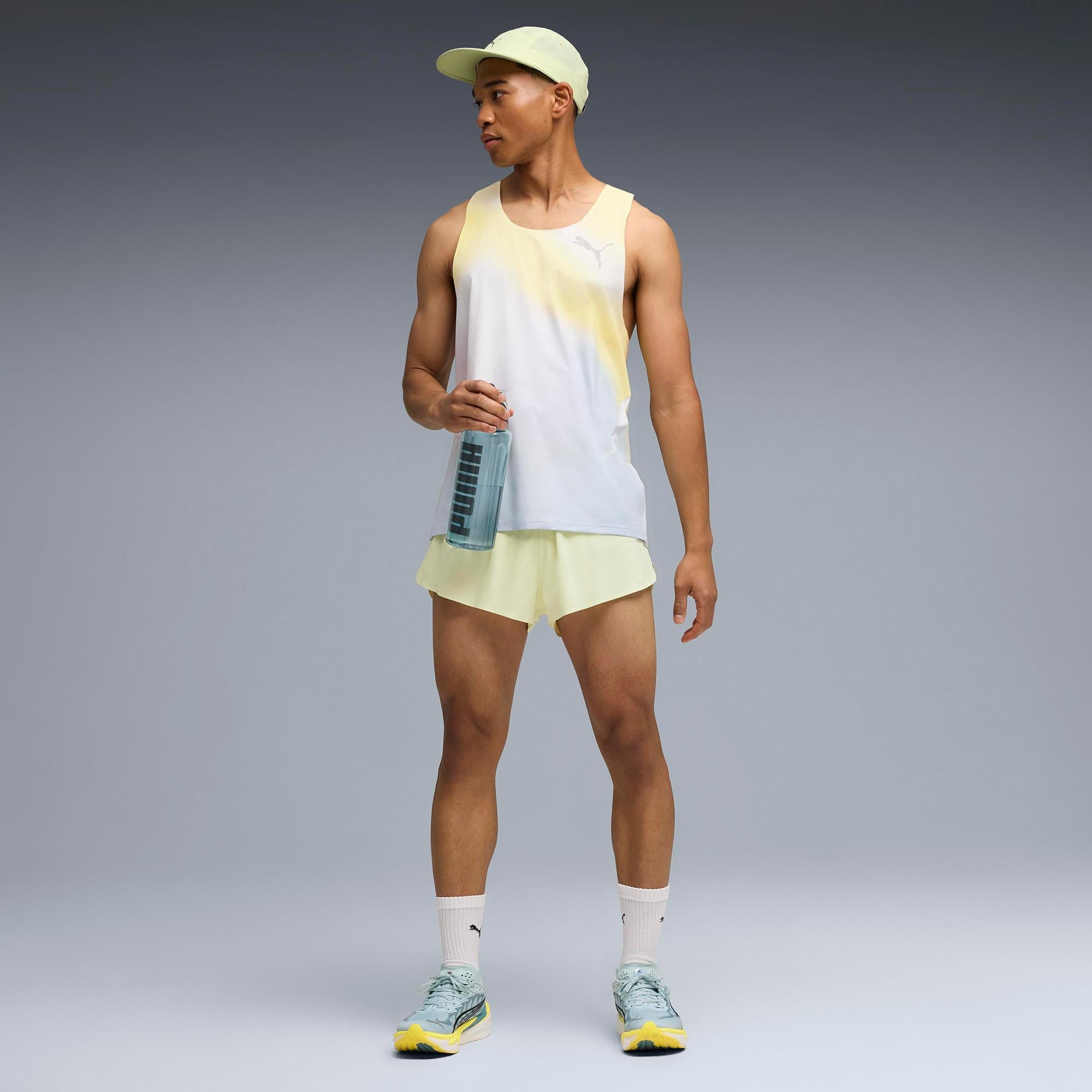Puma Lightspeed Uw Erkek Beyaz Koşu Atlet