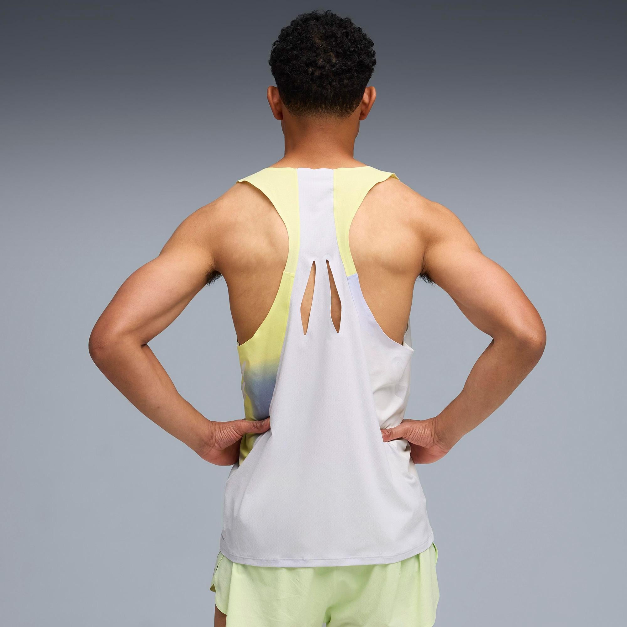 Puma Lightspeed Uw Erkek Beyaz Koşu Atlet