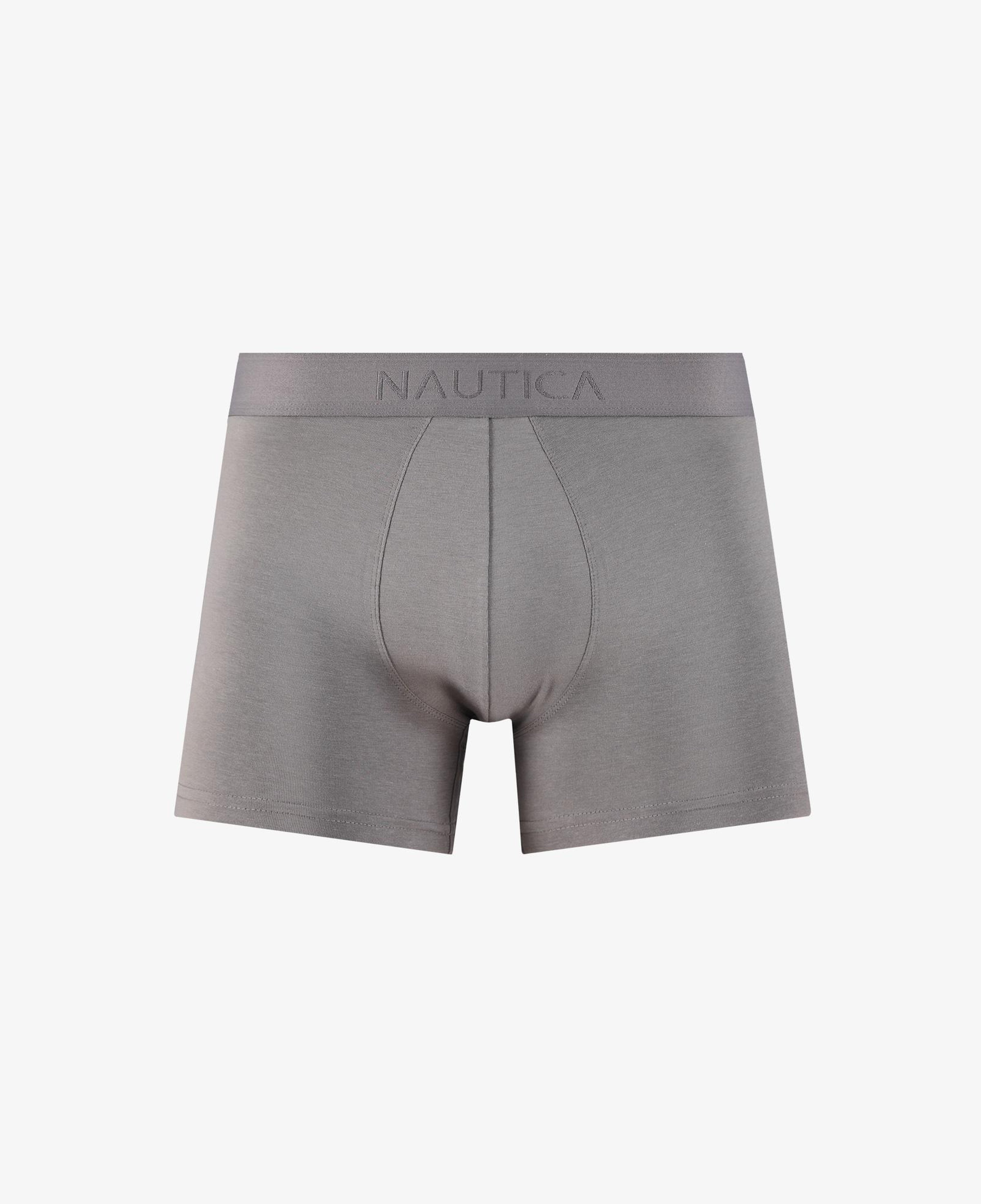 Nautica Erkek Gri Standart Fit 2'li Modal Karışımlı Boxer